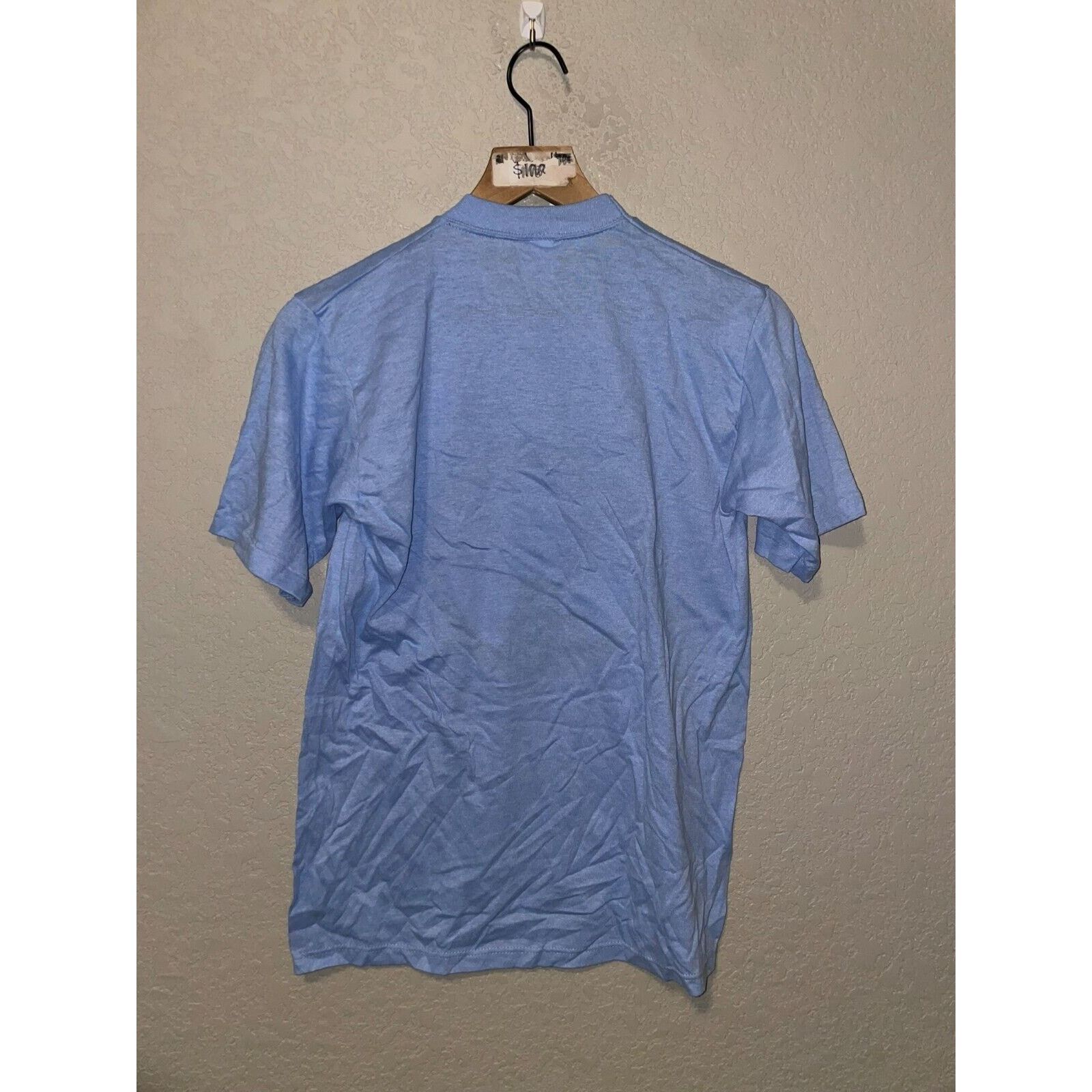 Jerzees Vintage Rocket Ship Shirt Astro Camp Living Today Tee 80s L Size US M / EU 48-50 / 2 - 9 Thumbnail