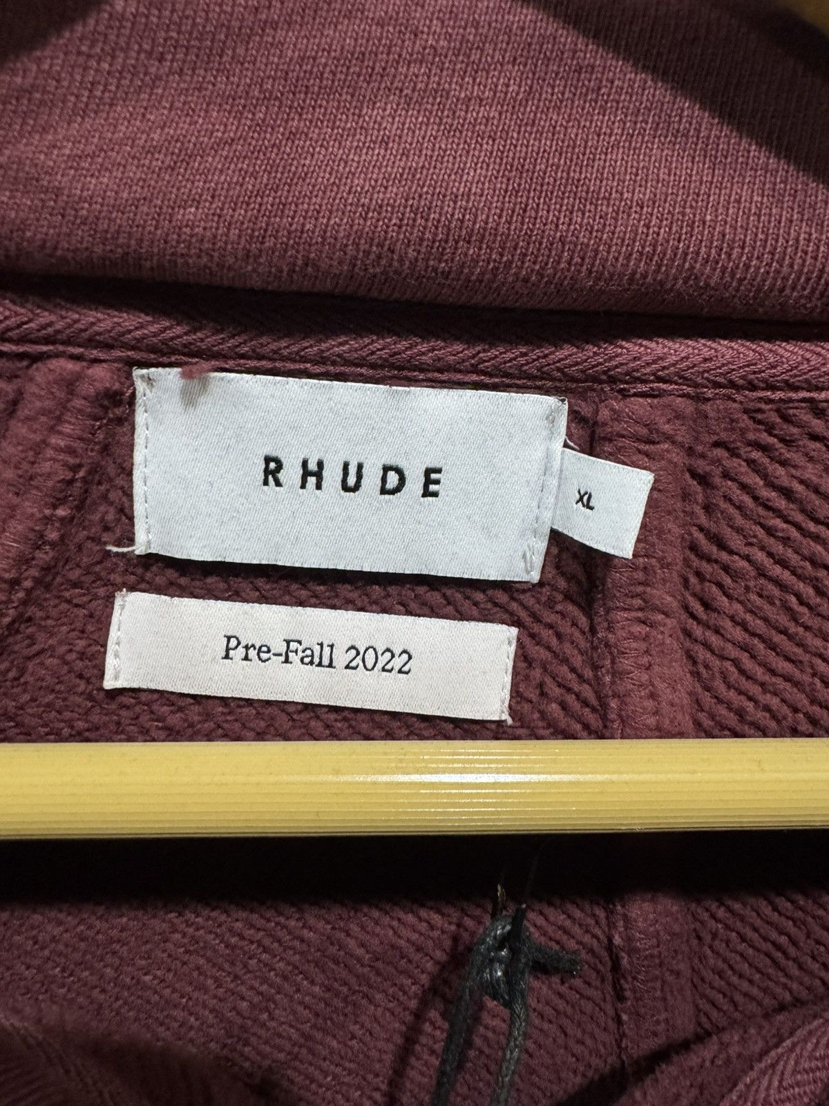Rhude Quarter Zip Sweater
