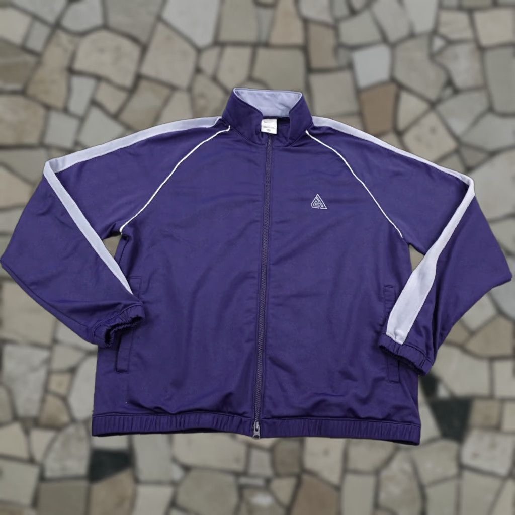 Nike Nike Jacket Men Large Blue Giannis Greek Freak Lightweight Basketball Track Coat Size US L / EU 52-54 / 3 - 1 Thumbnail