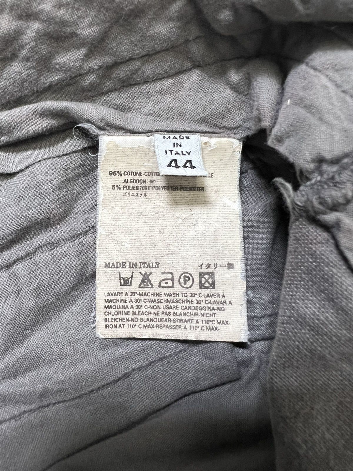 Maison Margiela Maison Margiela - AW11 - Washed Tapered Pants Size US 30 / EU 46 - 17 Thumbnail