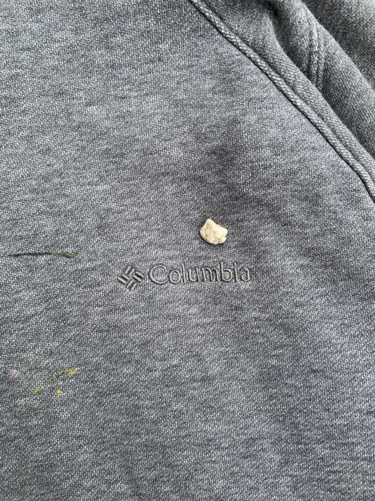 Columbia Columbia Sportswear Distressed Pullover Hooded Sweatshirt Size US L / EU 52-54 / 3 - 4 Thumbnail