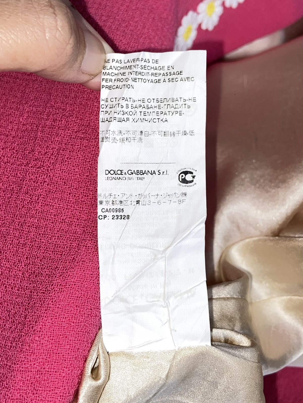 Dolce & Gabbana DOLCE & GABBANA Flower Motive Dress Size XS / US 0-2 / IT 36-38 - 19 Thumbnail