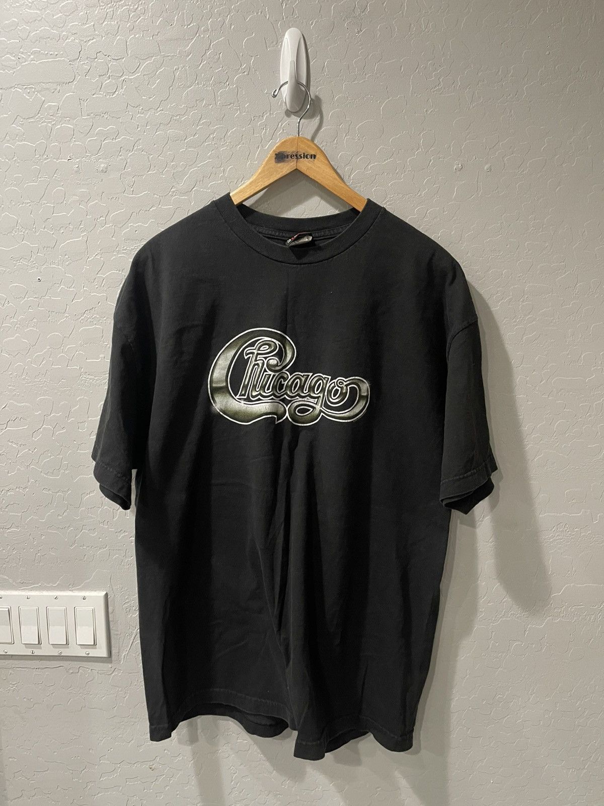 Giant × Vintage Vintage Giant Tag 2001 Chicago Rock Band Tour Shirt Size XL Size US XL / EU 56 / 4 - 1 Thumbnail