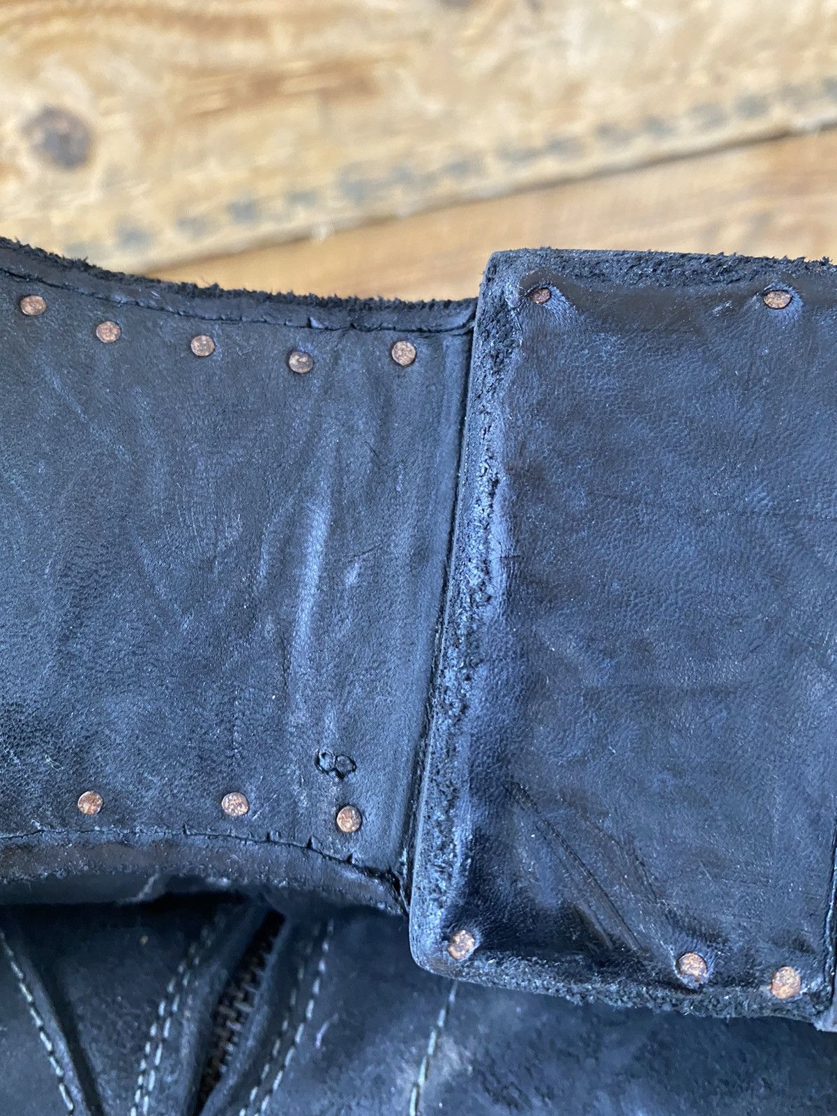 Franceschetti Franceschetti , hand made black leather boots uksz 8 Size US 9 / EU 42 - 17 Thumbnail