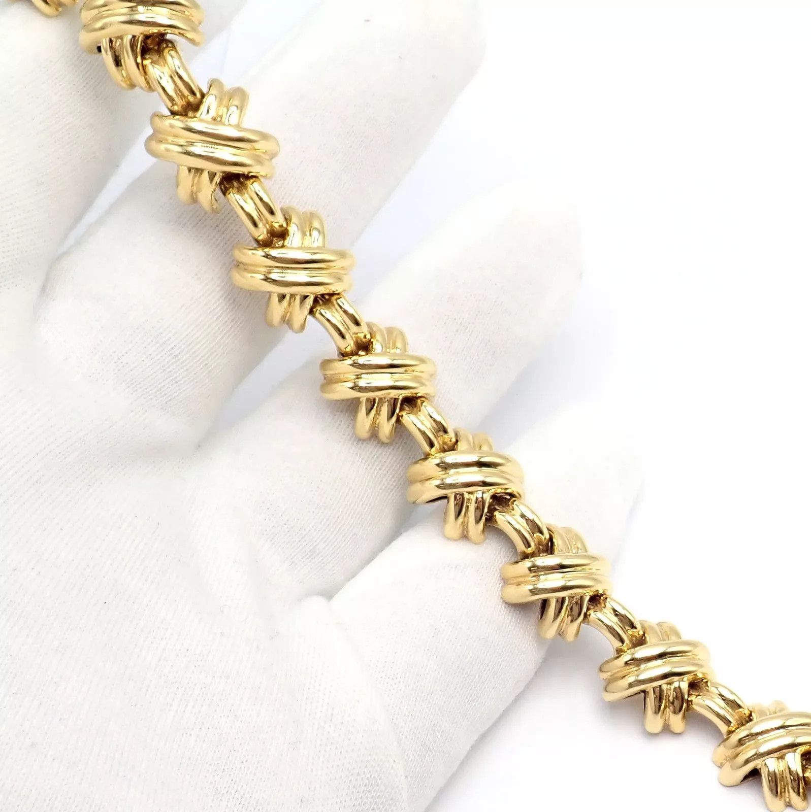 Tiffany & Co. Tiffany & Co. 18k Gold Large X Classic Signature Necklace Size ONE SIZE - 10 Thumbnail