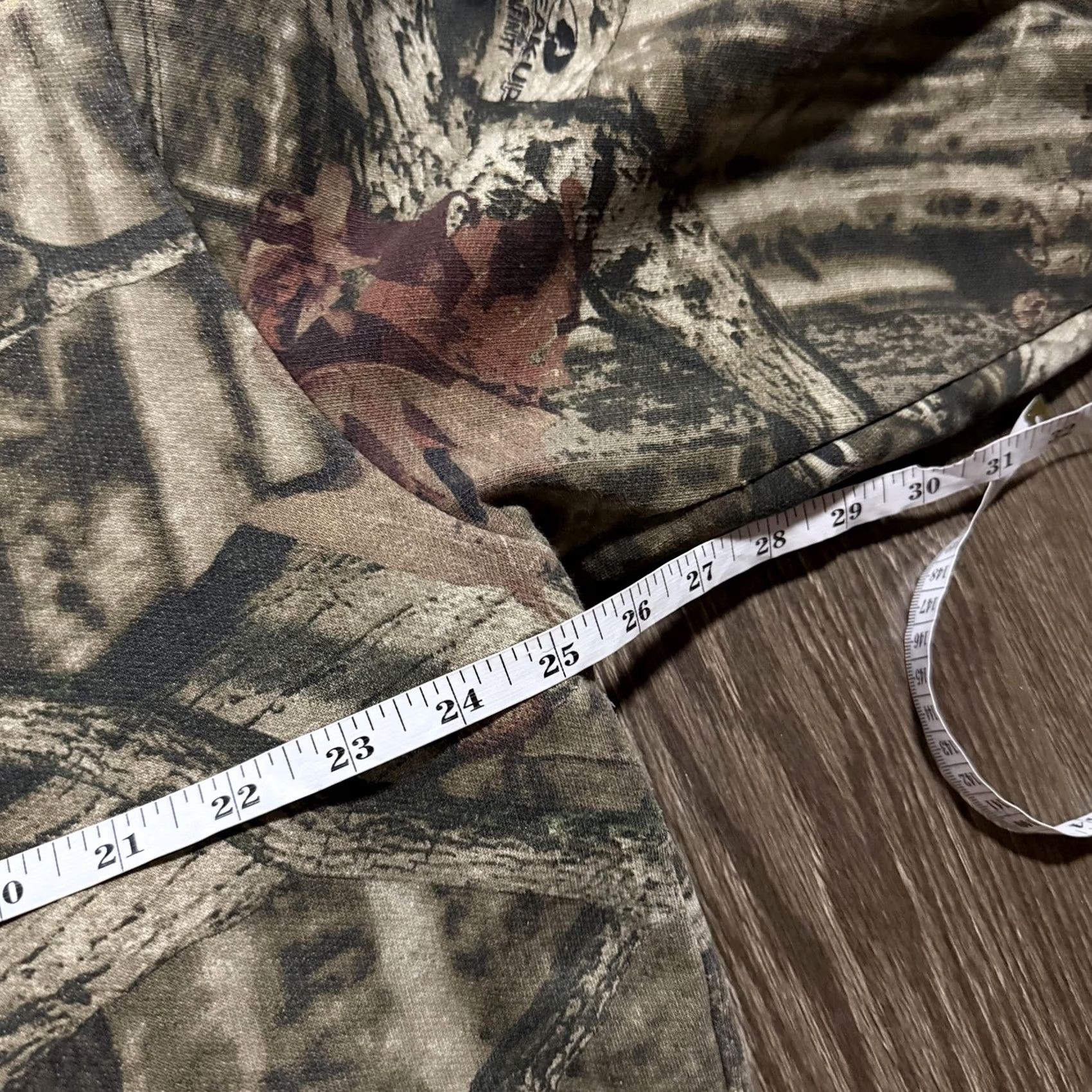 Vintage Mossy Oak Camo Zip Jacket Mens XL Brown Hooded Insulated Hunting Outdoor jacket Size US XL / EU 56 / 4 - 7 Thumbnail