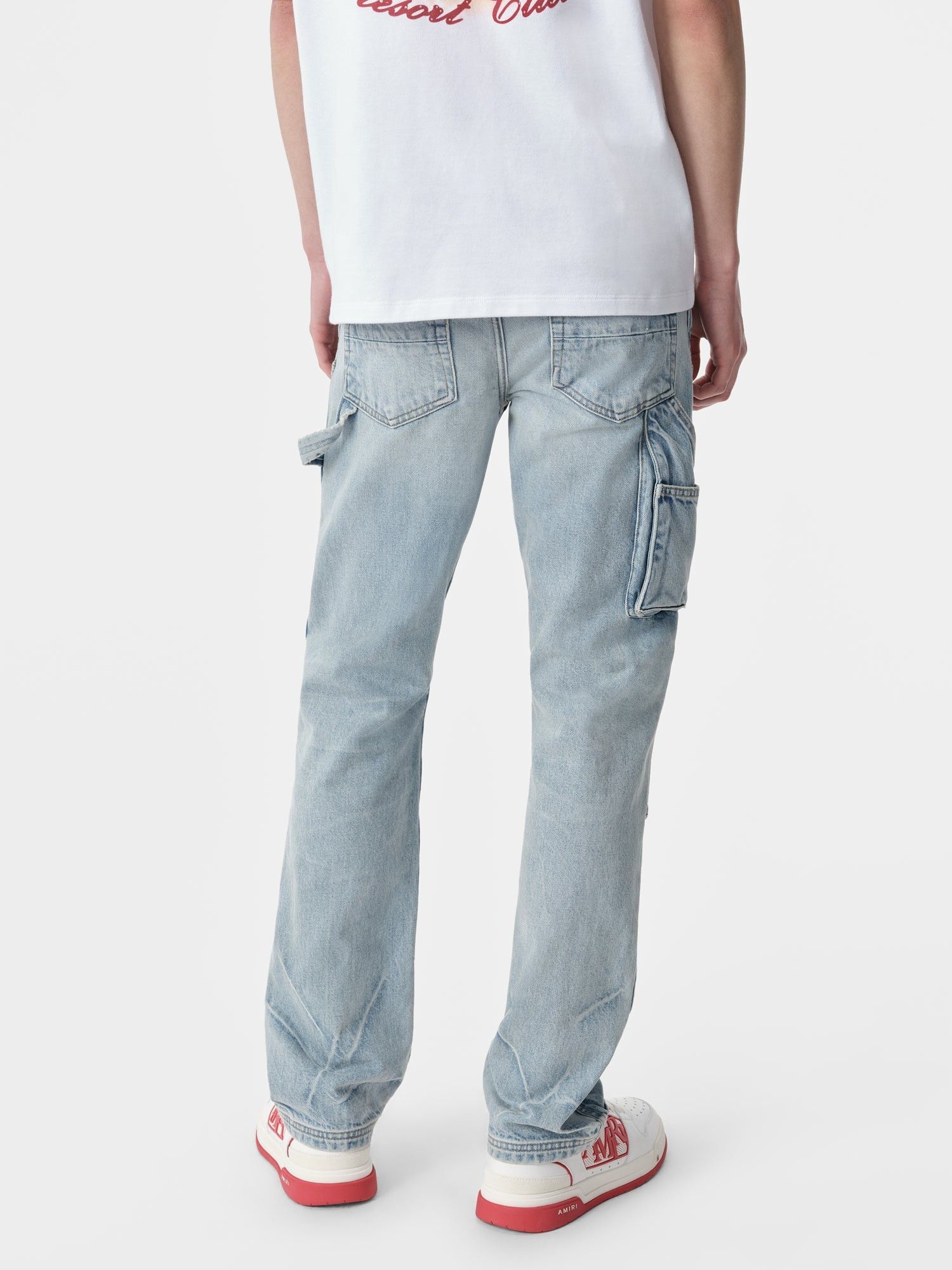 Amiri oc11z0225 Carpenter Jeans in Clay Indigo Size US 33 - 4 Thumbnail
