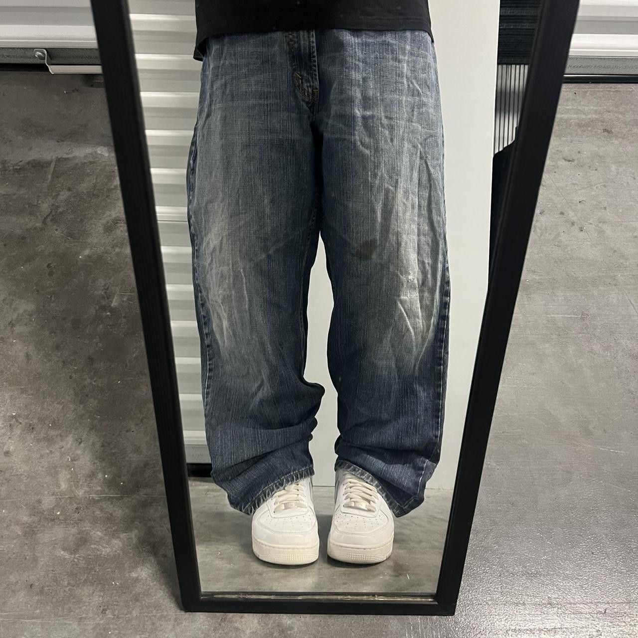 Levi's Crazy Vintage Y2K/2000s Baggy Levis Skater Style Streetwear Dark Wash Denim Jeans! Size US 40 / EU 56 - 1 Thumbnail