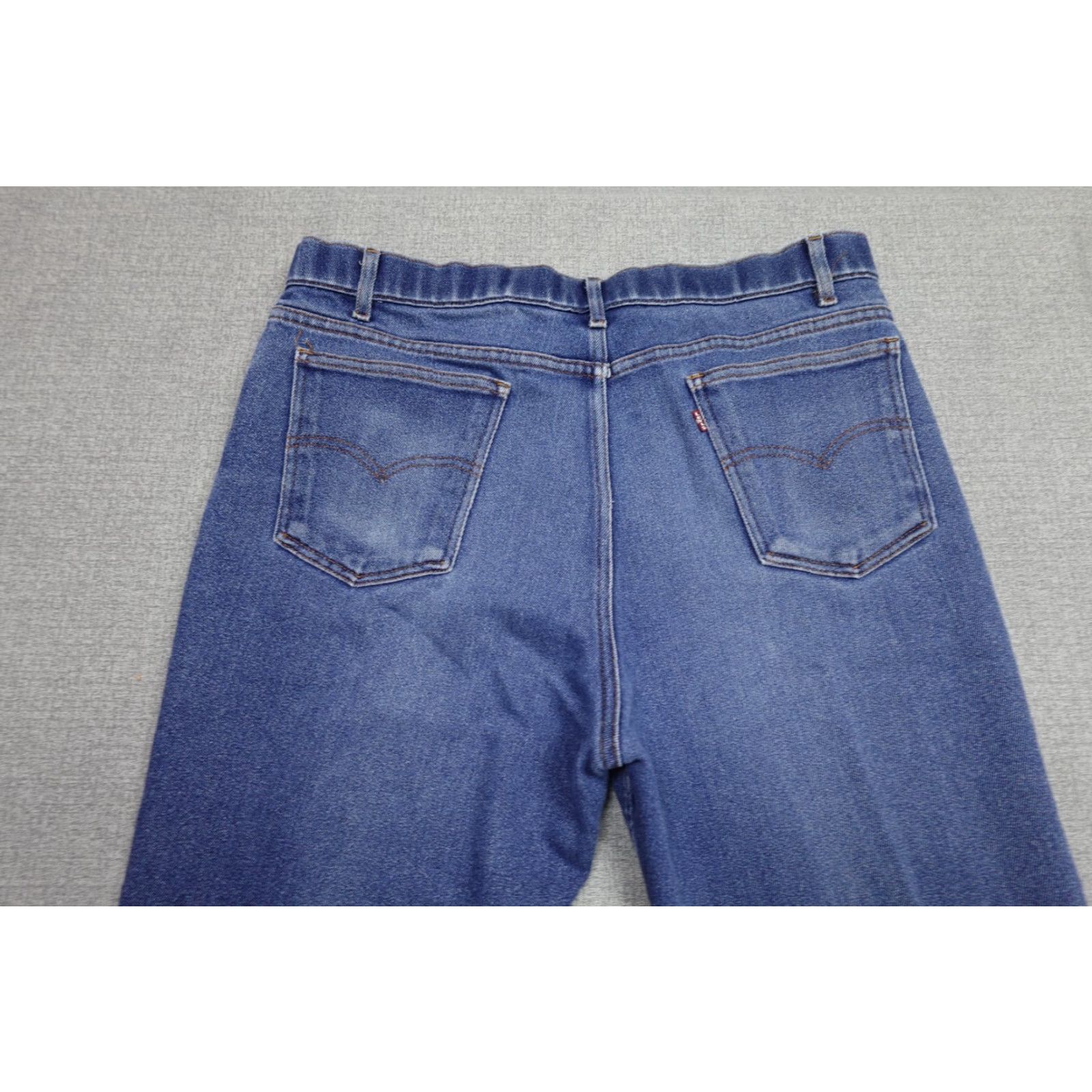 Levi's VINTAGE Levi's Jeans Mens 36x32 Blue Baggy Loose Fit Hip Hop Skater Dark Wash Boots? Size US 36 / EU 52 - 5 Thumbnail