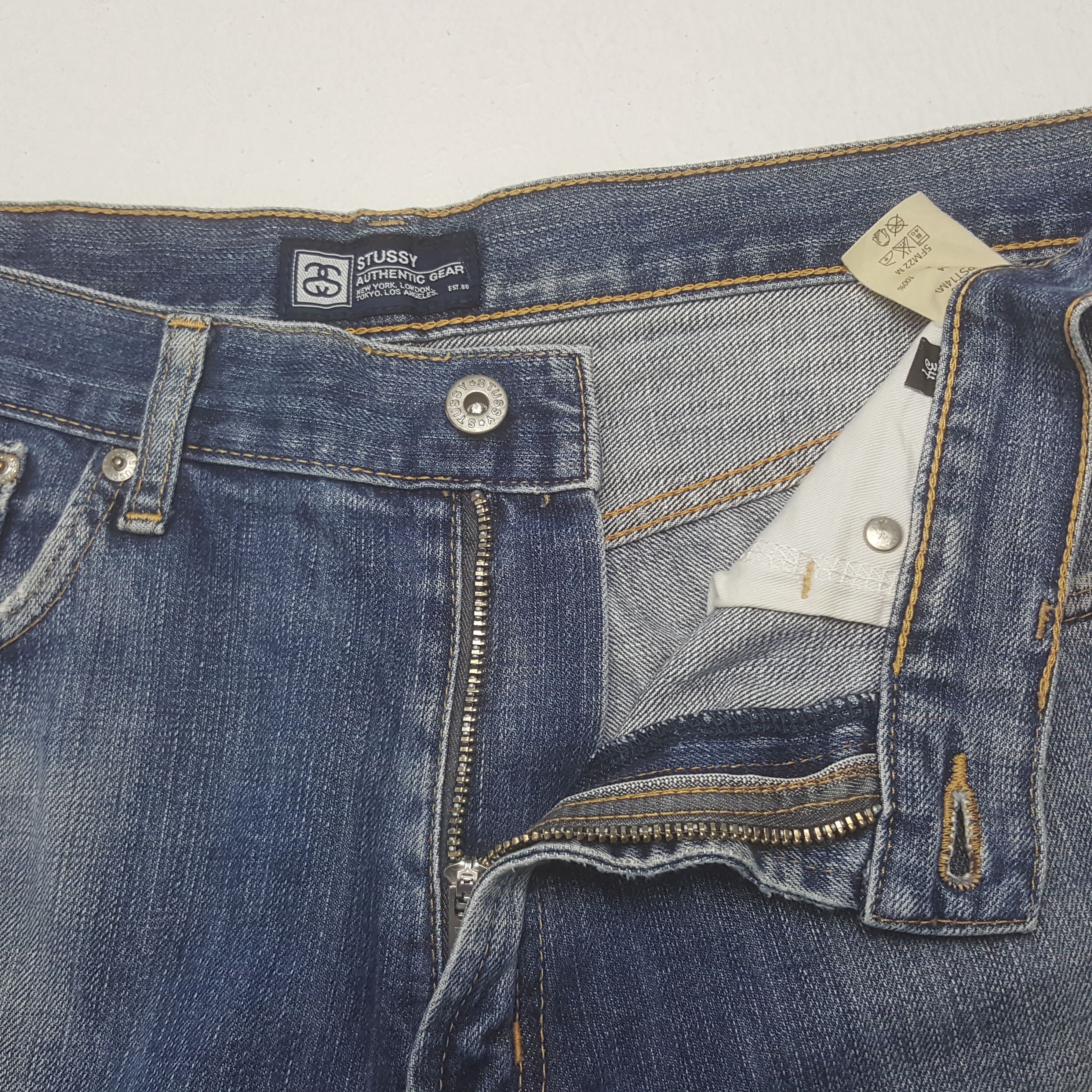 Stussy Vintage Stussy American Streetwear Style Denim Jeans Size US 34 / EU 50 - 7 Thumbnail