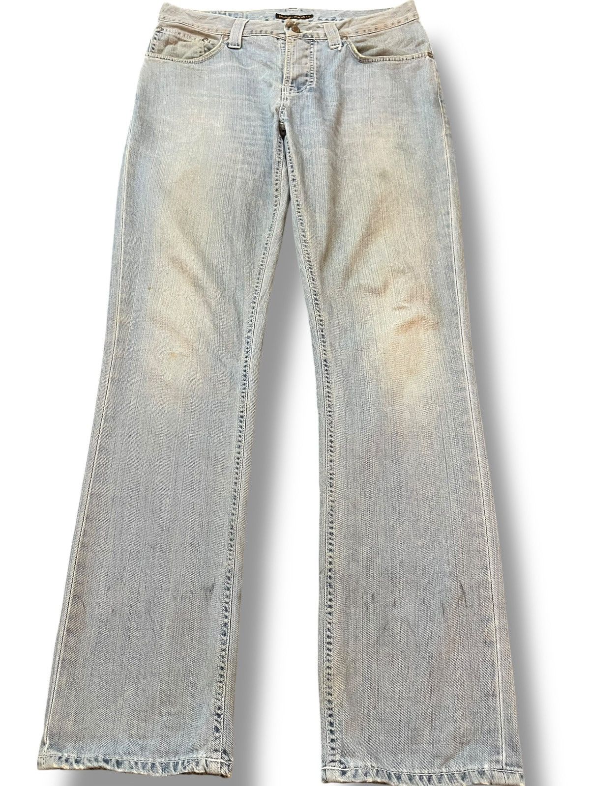 Nudie Jeans Vintage Nudie Faded Button Fly Denim Size US 31 - 1 Thumbnail