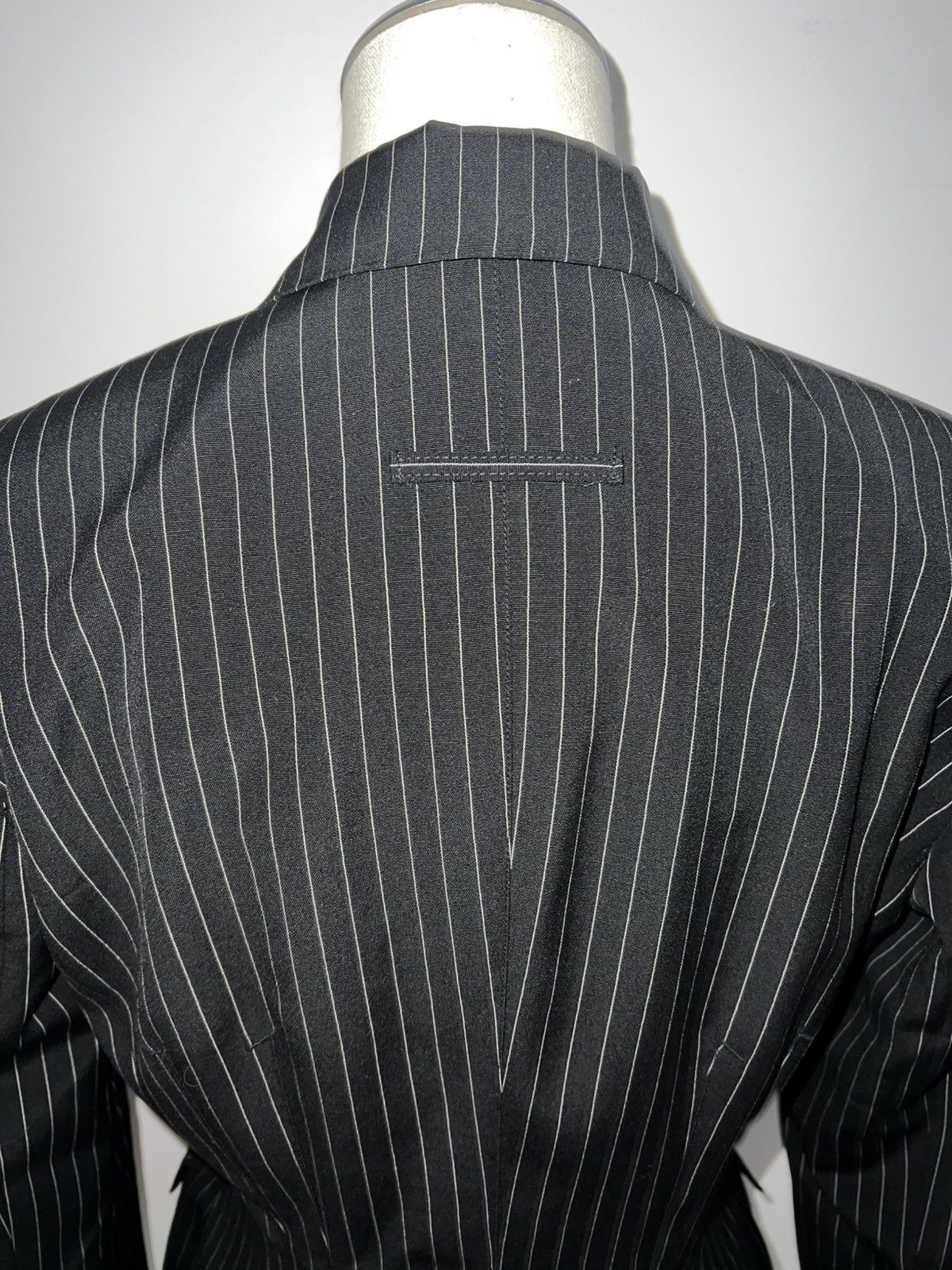 Jean Paul Gaultier Jean Paul Gaultier Classique Paris Pinstripe Blazer, 1990s Size S / US 4 / IT 40 - 11 Thumbnail