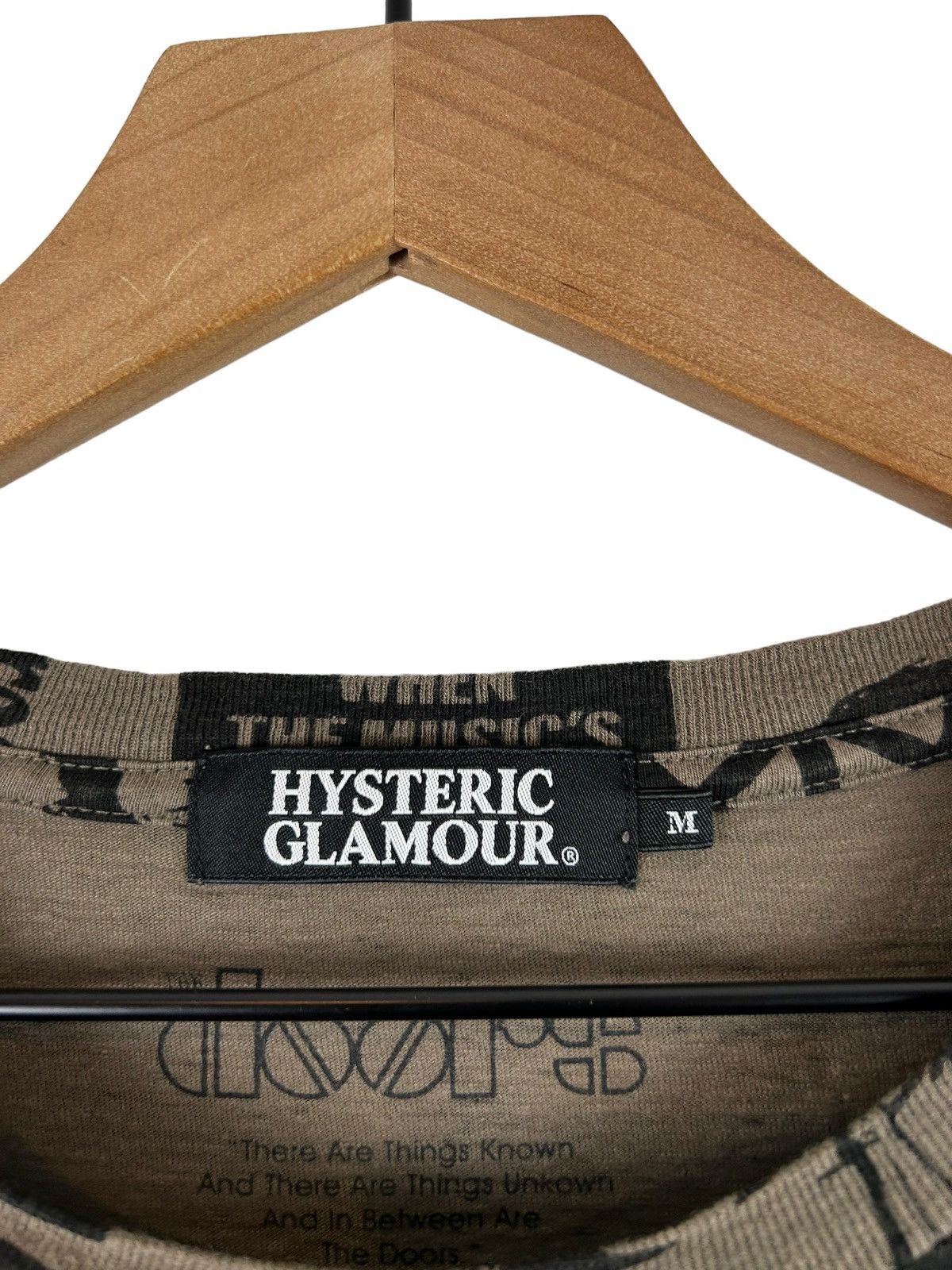Hysteric Glamour Hysteric Glamour Multi Logo Print T-Shirt Size US M / EU 48-50 / 2 - 4 Thumbnail