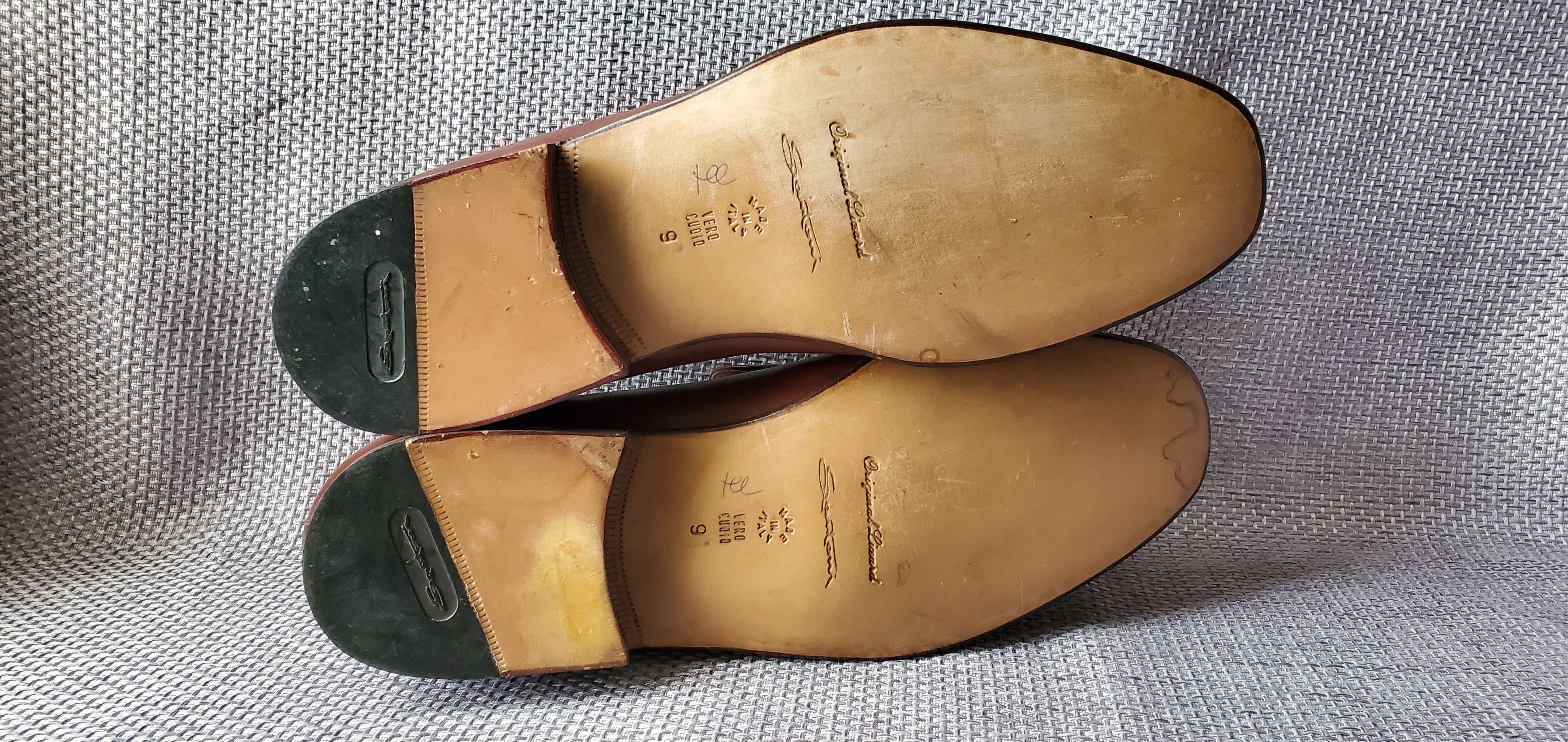 Santoni Lizard Leather Slip On Loafer Shoes Size US 9 / EU 42 - 5 Thumbnail