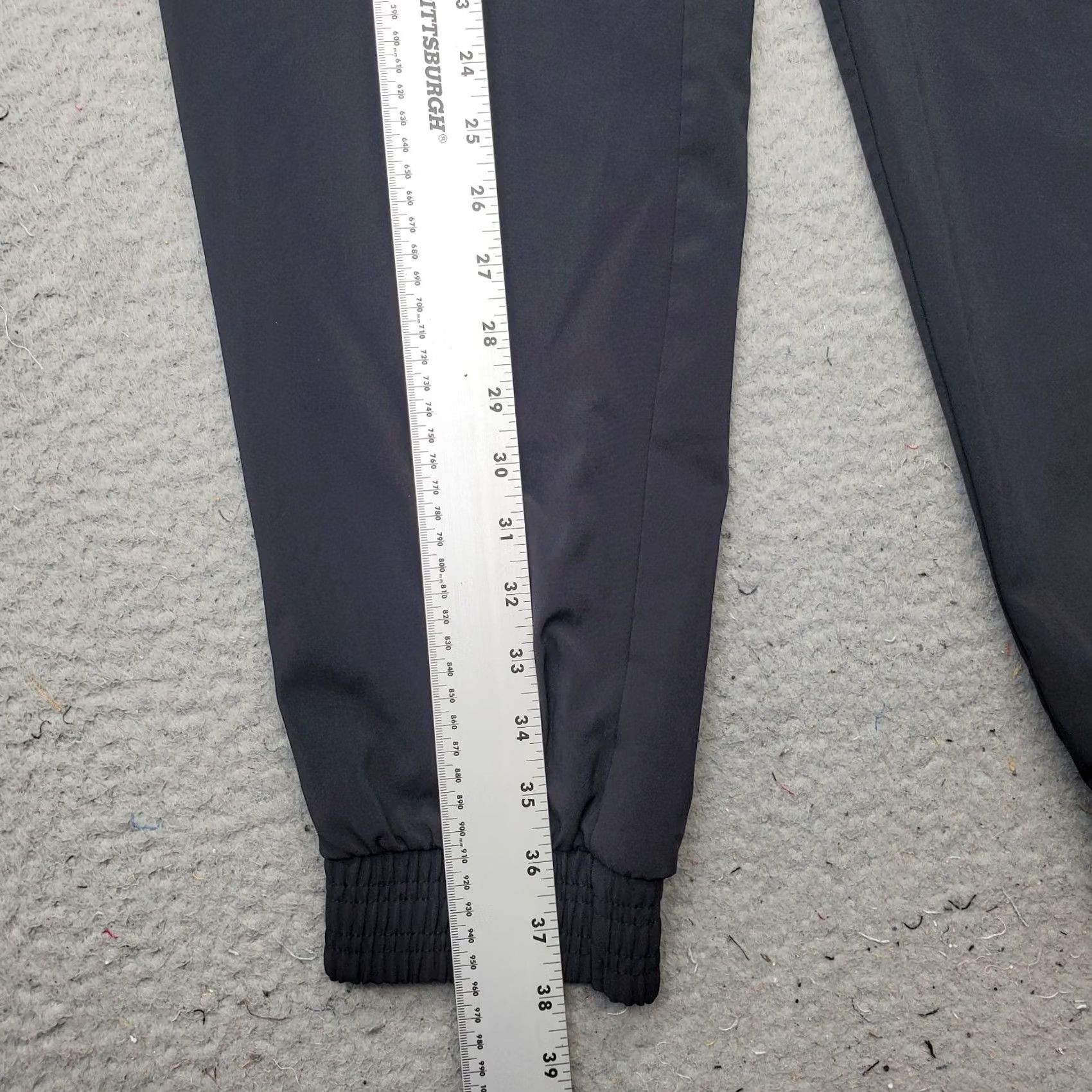 Calvin Klein Calvin Klein Jogger Pants Womens M Black Embroidered Logo Stretch Elastic Waist Size 32" / US 10 / IT 46 - 3 Thumbnail