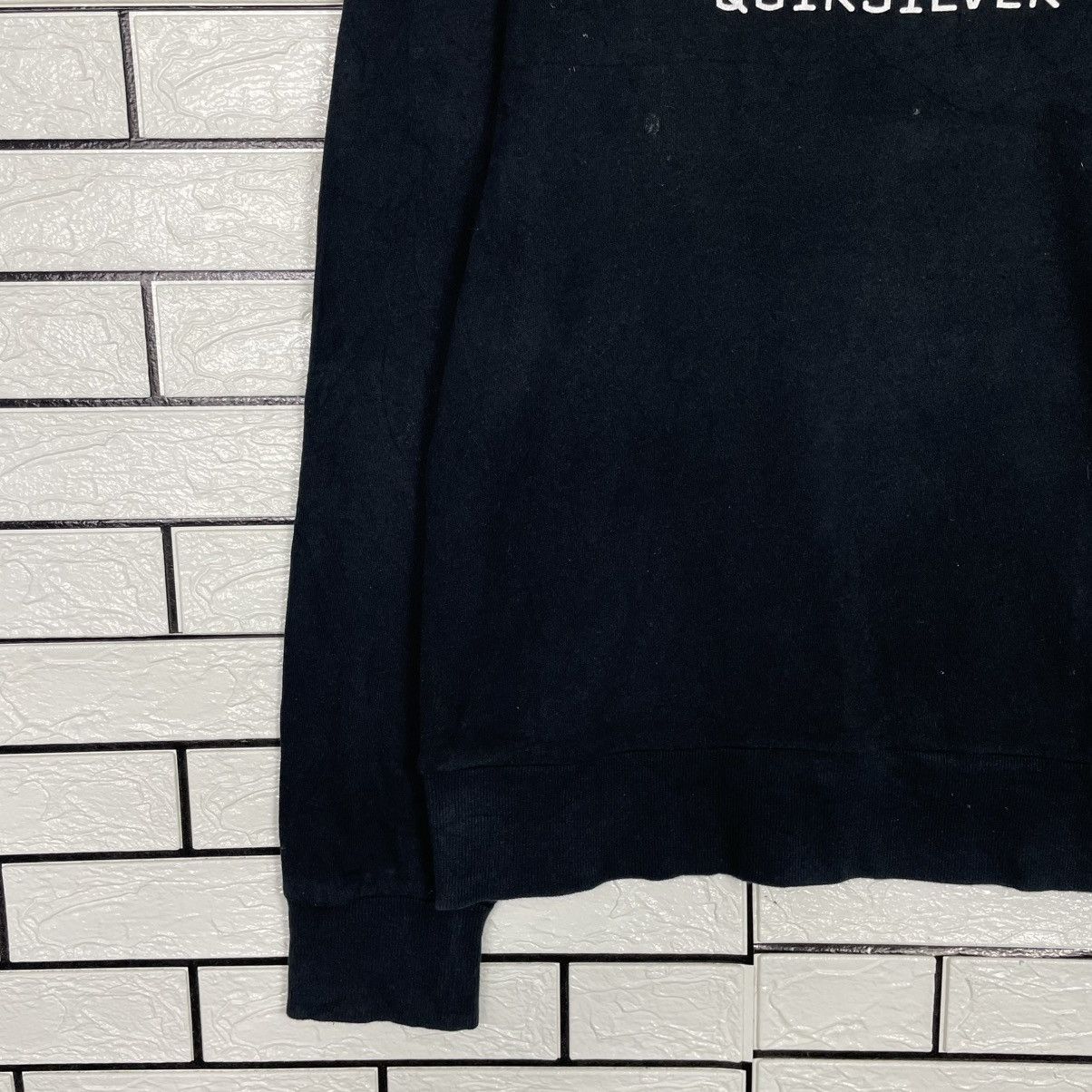 Quiksilver Quiksilver Big Logo Black Crewneck Sweatshirt Size US M / EU 48-50 / 2 - 3 Thumbnail