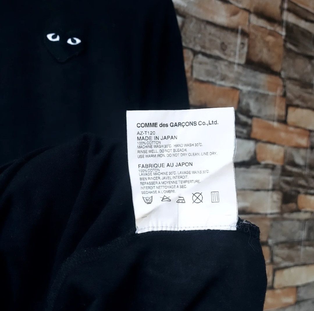 Comme des Garcons PLAY Comme des Garcons Black Heart Long Sleeve Black Size US L / EU 52-54 / 3 - 6 Thumbnail