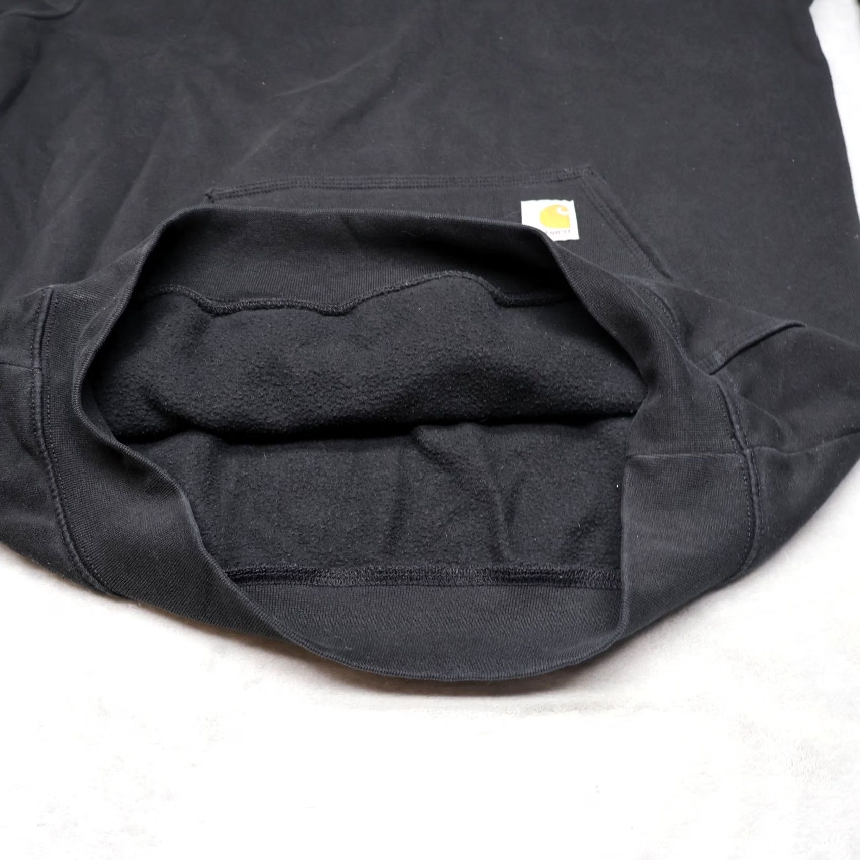 Carhartt Carhartt Hoodie Men Medium Black Iconic Logo Sleeve Graphic Loose Fit Sweatshirt Size US M / EU 48-50 / 2 - 7 Thumbnail