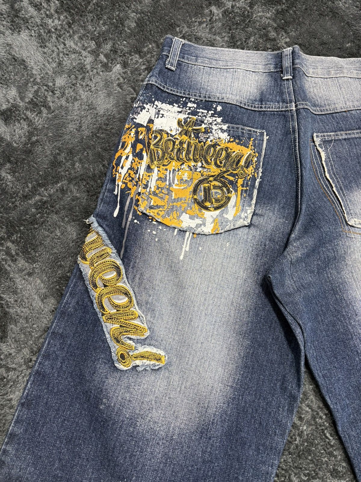 JNCO Vintage Between Jnco Style Karl Kani Baggy Shorts Size US 36 / EU 52 - 6 Thumbnail