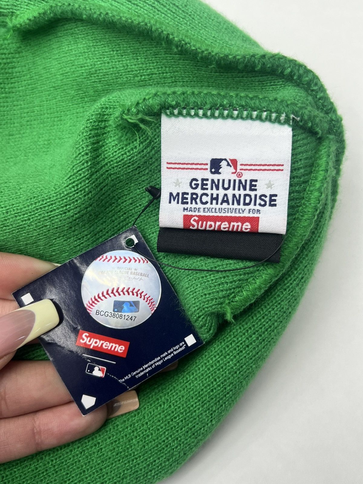 Supreme Supreme x New York Yankees New Era Beanie Size ONE SIZE - 7 Thumbnail