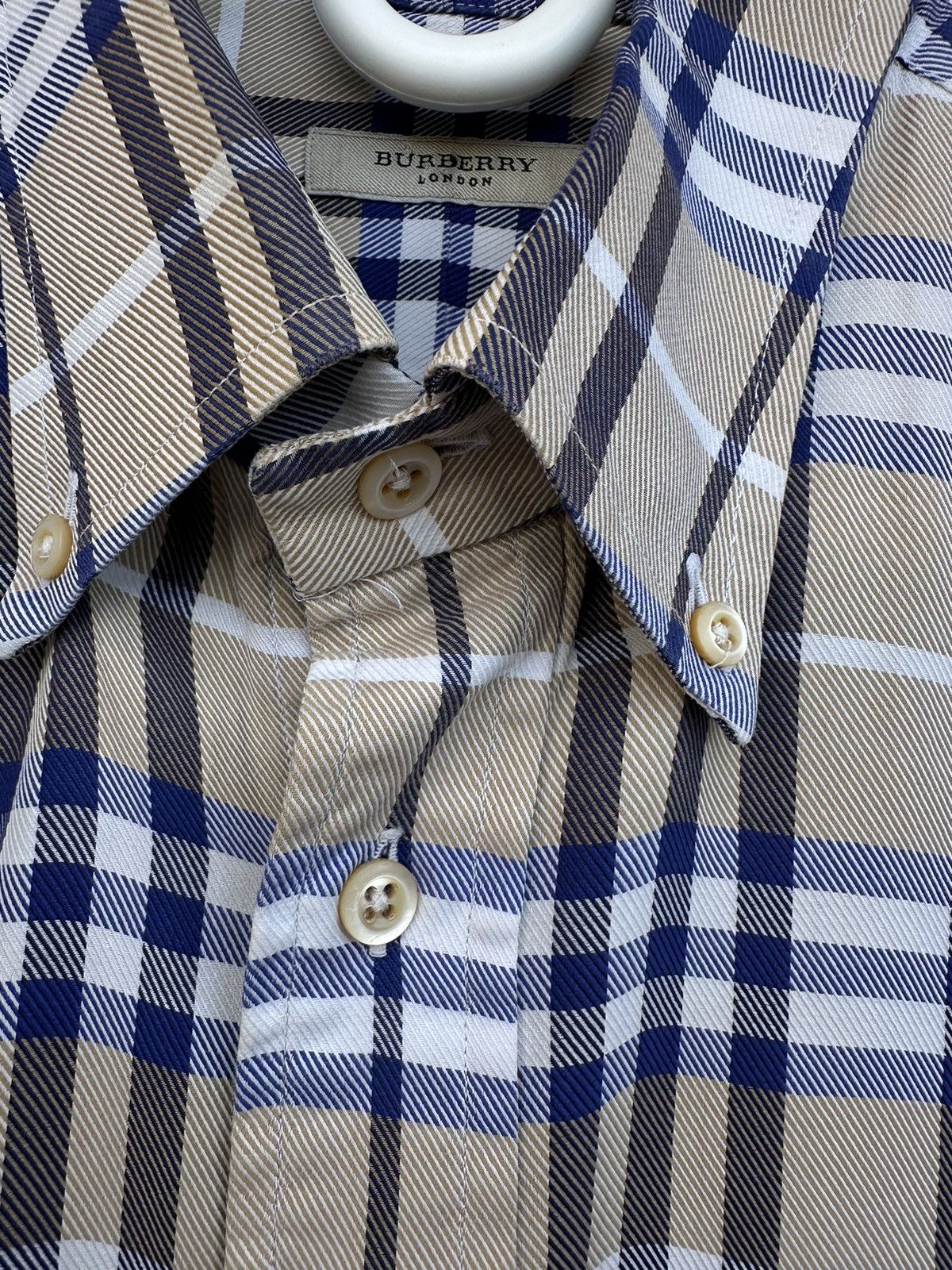 Burberry Burberry Nova Check Plaid Checkered pocket shirt men’s Size US L / EU 52-54 / 3 - 4 Thumbnail