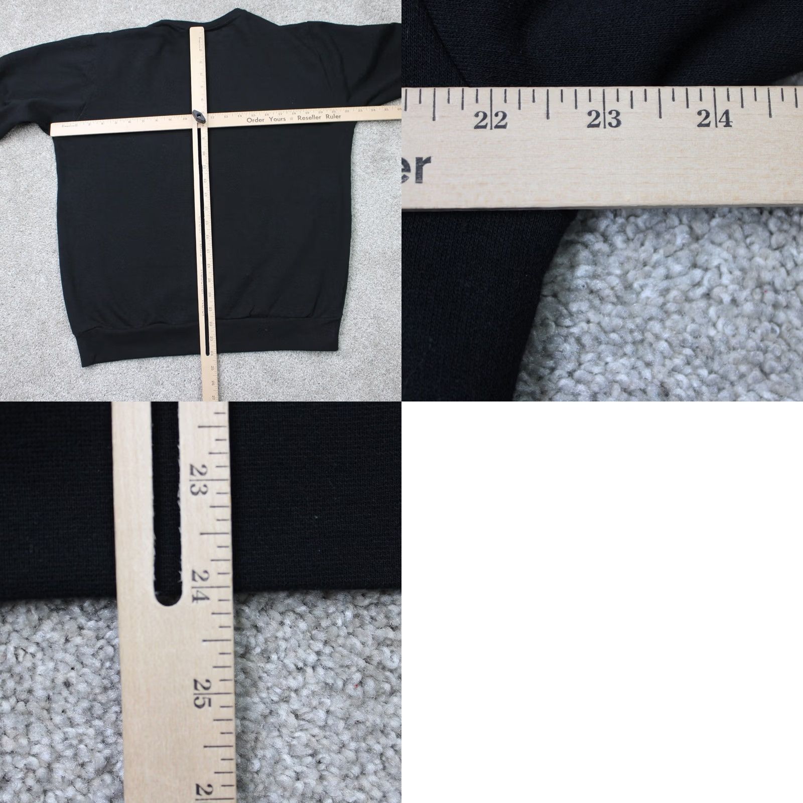 Vintage Paris Sweatshirt Mens Large Black 100% Cotton Pullover Shirt Pullover Logo Graphic Paris Theme Mens Large Black Cotton Sweatshirt Size US L / EU 52-54 / 3 - 8 Thumbnail