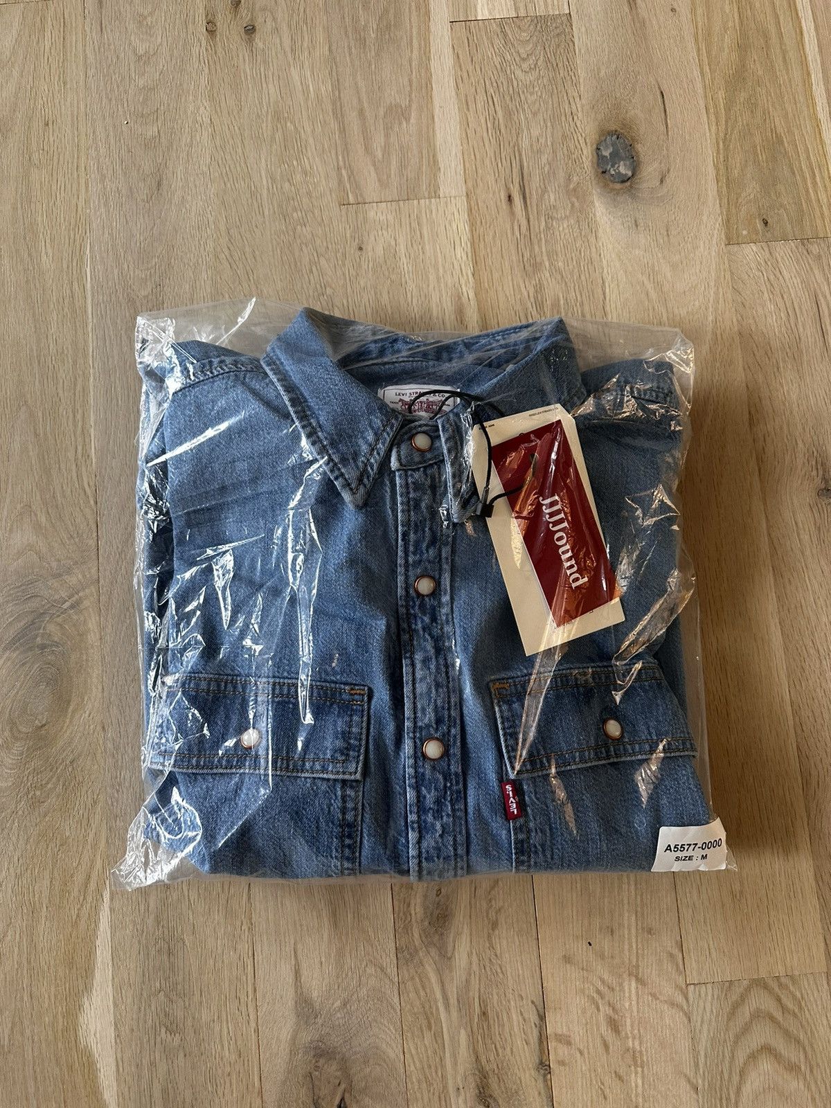 JJJJound × Levi's Jjjjound X Levi’s western denim shirt Size US M / EU 48-50 / 2 - 1 Thumbnail
