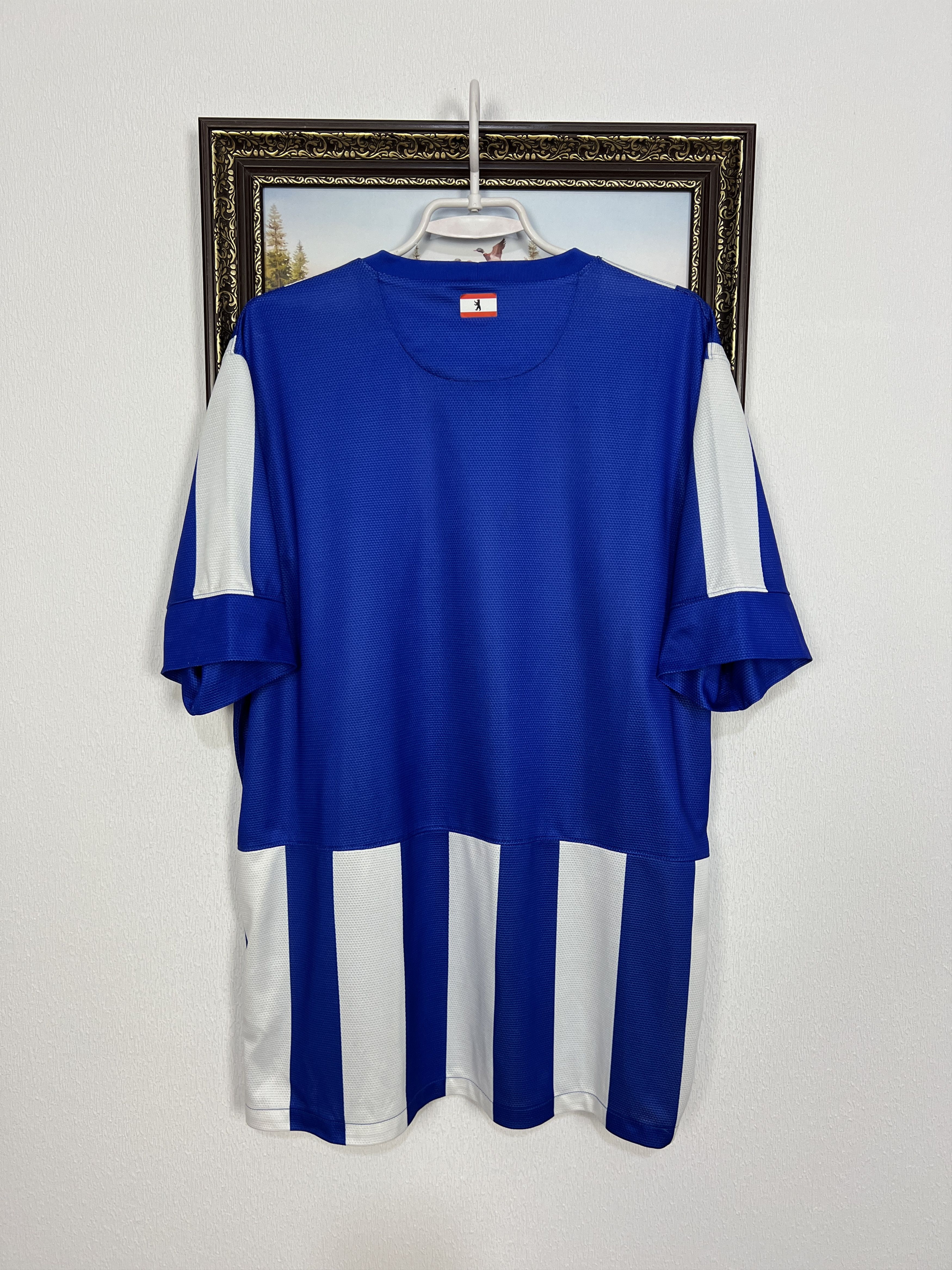 Nike Hertha football shirt 2012 Soccer Jersey Trikot Rare Hype Size US XL / EU 56 / 4 - 8 Thumbnail