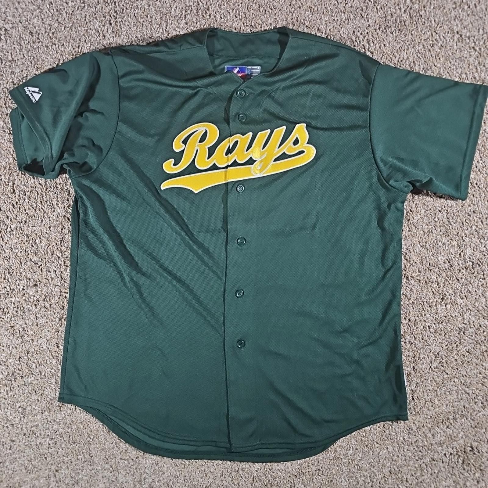Majestic Majestic Cool Base Jersey XL RAYS #30 Size ONE SIZE - 1 Thumbnail