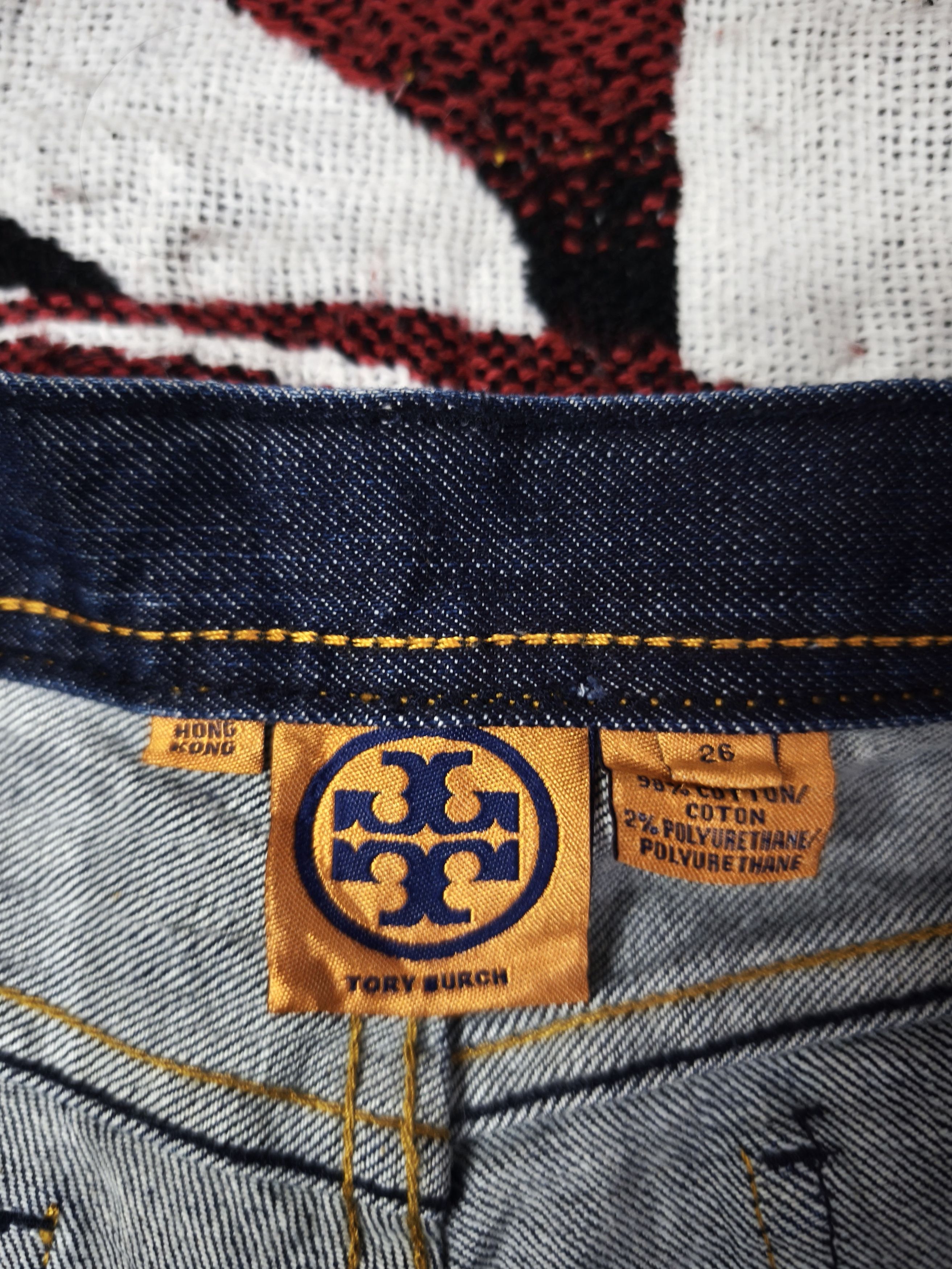 Designer × Tory Burch Tory Burch Classic Denim Boot Cut Jeans Size 30" / US 8 / IT 44 - 9 Thumbnail