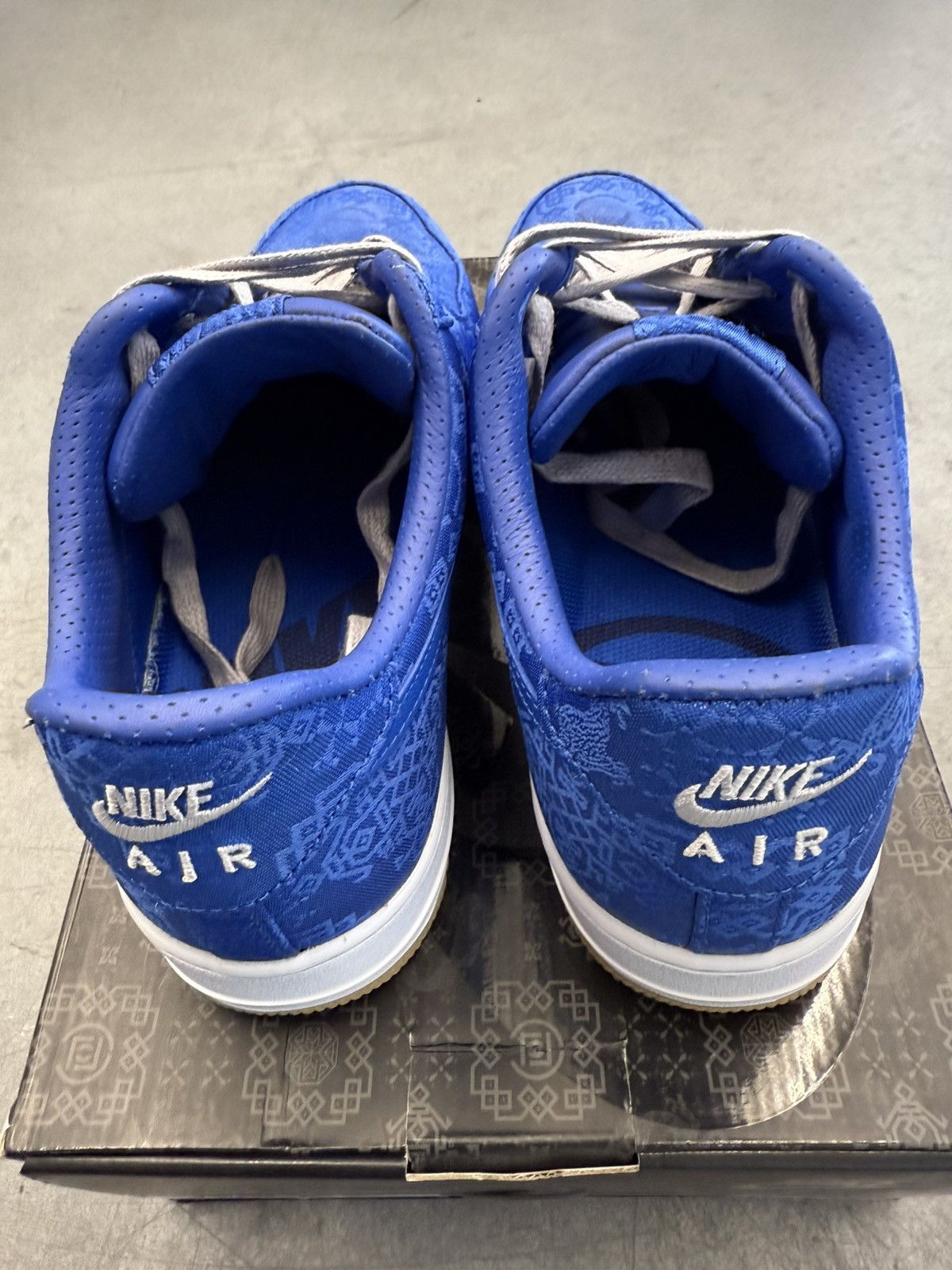 Nike 2019 Nike Air Force 1 Low CLOT Blue Silk Size US 10.5 / EU 43-44 - 5 Thumbnail