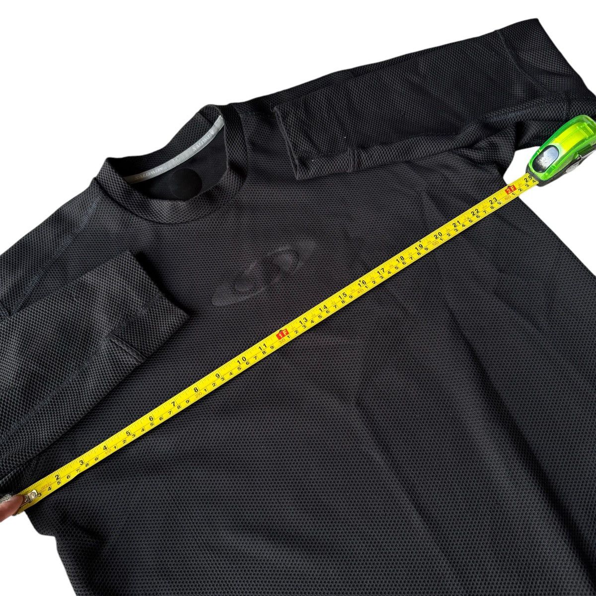 Hi Tec × Oakley × Salomon 2002 Salomon Moto Mesh Black Tech Thermal Vintage Pullover Size US L / EU 52-54 / 3 - 6 Thumbnail