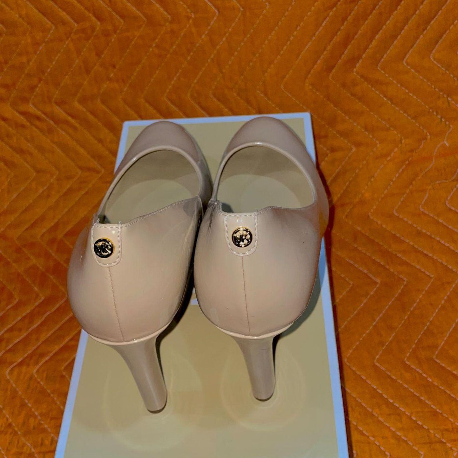 Michael Kors Light Blush Color Michael Kors Chantal Platform Pumps Size US 8 / IT 38 - 7 Thumbnail