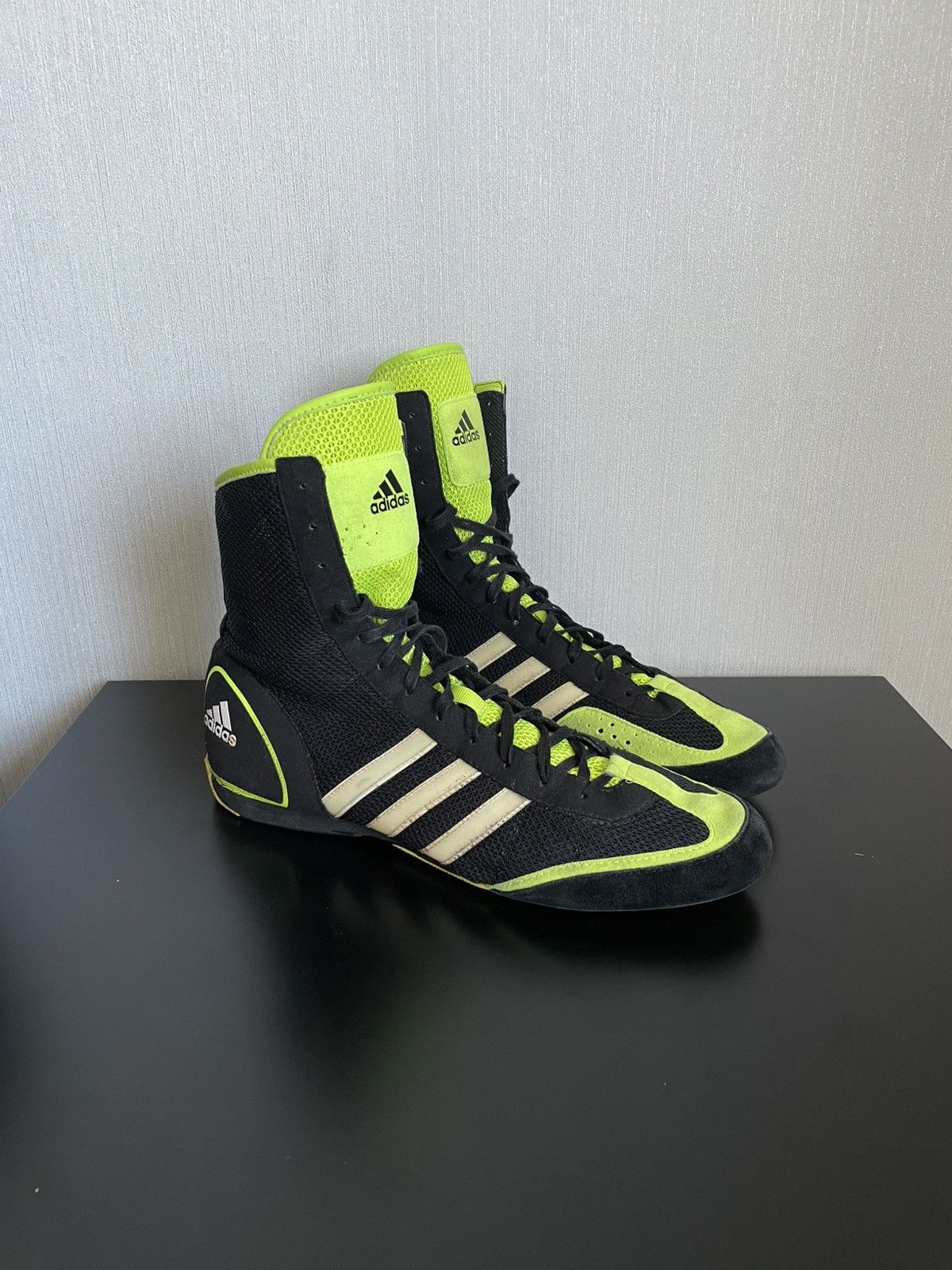 Adidas × Y-3 Vintage Adidas Boxing Shoes Y2k Cyber 2000s Grunge Sneakers Size US 11.5 / EU 44-45 - 3 Thumbnail