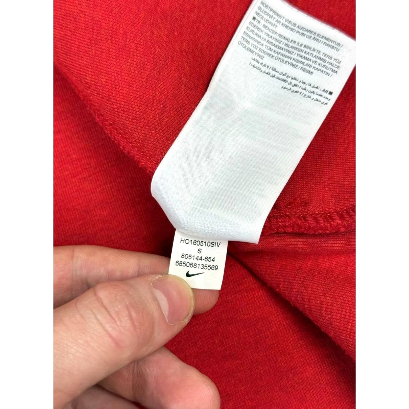 Nike Nike Tech Fleece Tracksuit Hoodie And Patns Full Zip Drill Men Size S Red Black Hoodie Mens S Size US S / EU 44-46 / 1 - 5 Thumbnail