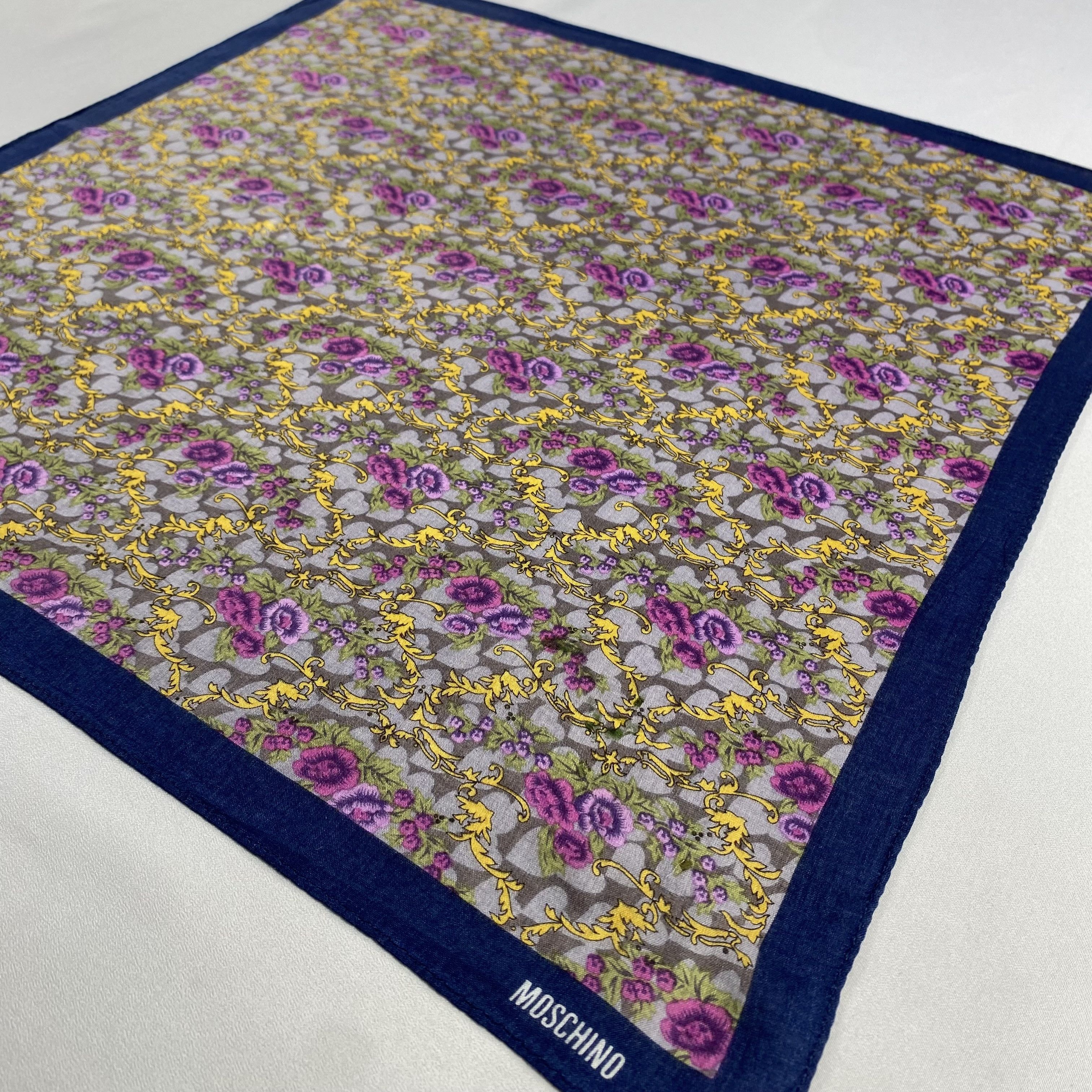 Moschino × Vintage Moschino Bandana/ Handkerchief / Neckerchief-P1416 Size ONE SIZE - 2 Thumbnail