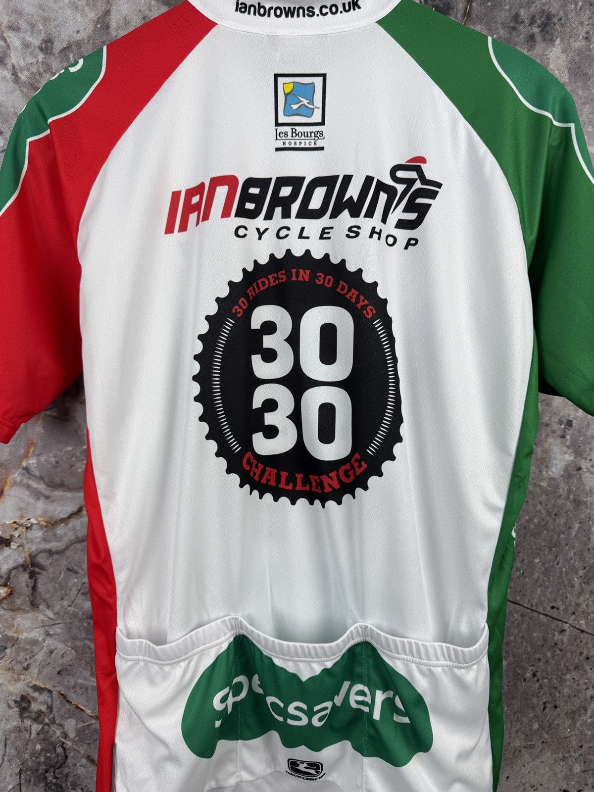 Giordano Cycling Jersey 30 Rides in 30 Days Challenge Full Zip Size US XXL / EU 58 / 5 - 17 Thumbnail