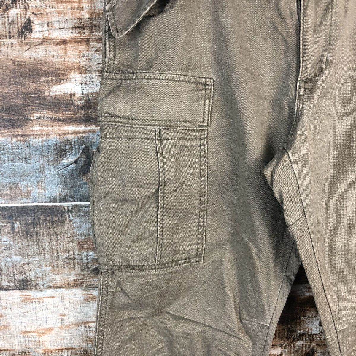 Edwin Edwin Brown Cargo utility tactical Multipocket Pants #A2570 Size US 31 - 9 Thumbnail