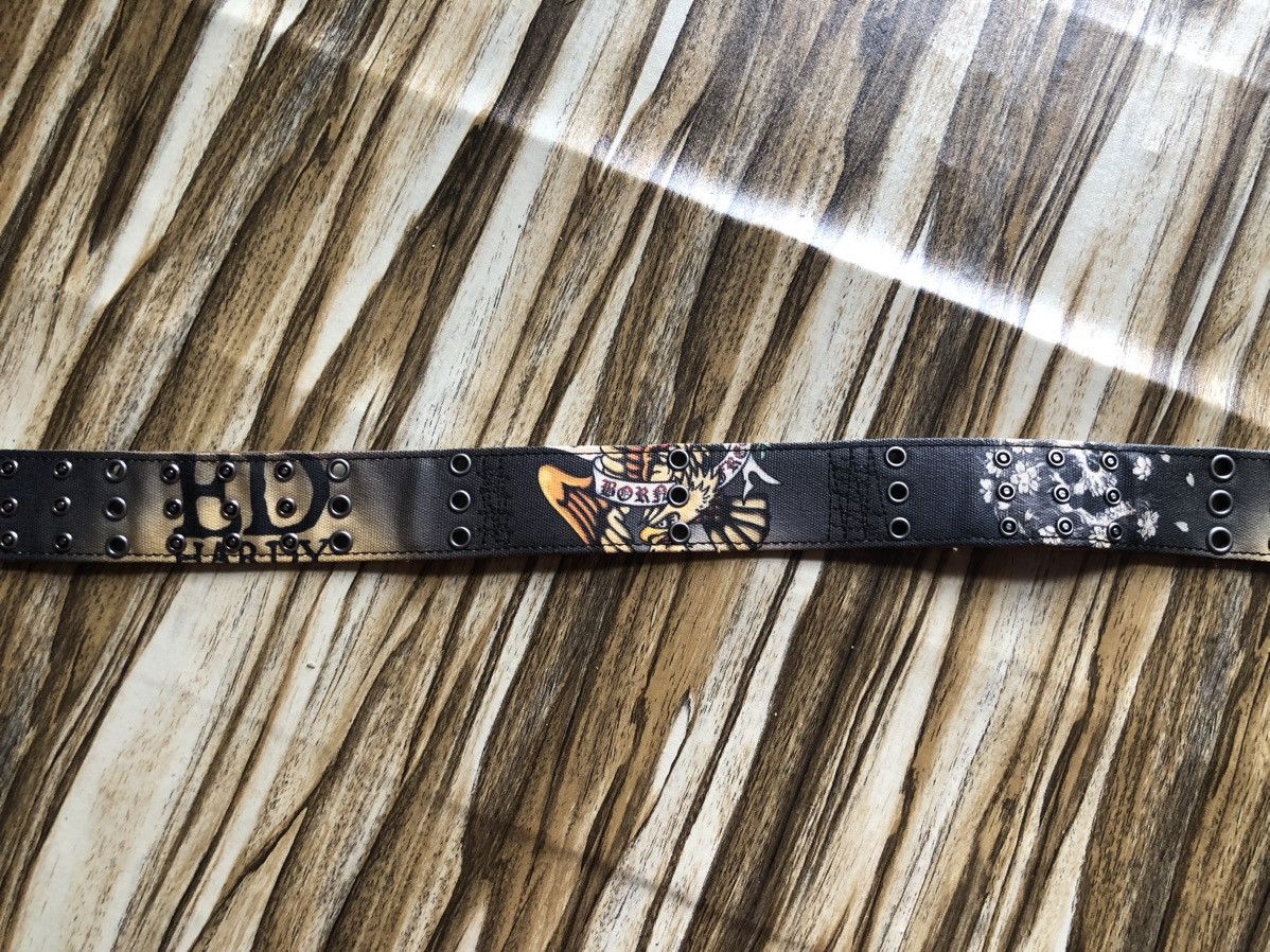 Ed Hardy “Grommet” Full Print Logo Handmade Belt Punk Seditionaries Size ONE SIZE - 5 Thumbnail
