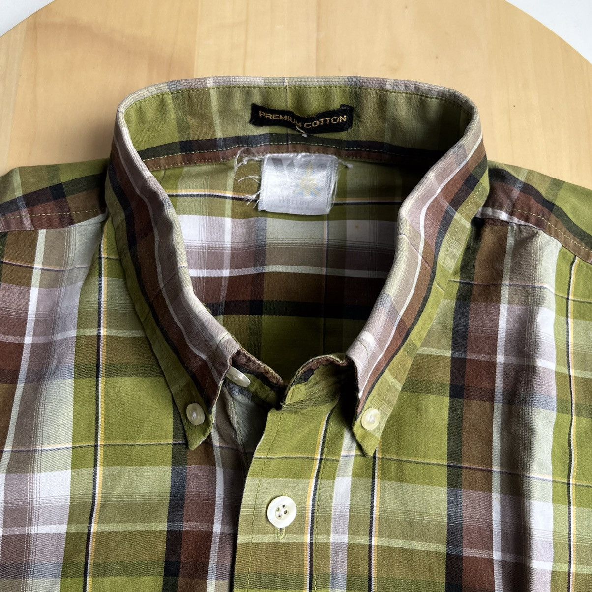 Warrior Vintage Warrior Uk Trimfit Shirt 3 finger colar traditional Size US M / EU 48-50 / 2 - 16 Thumbnail