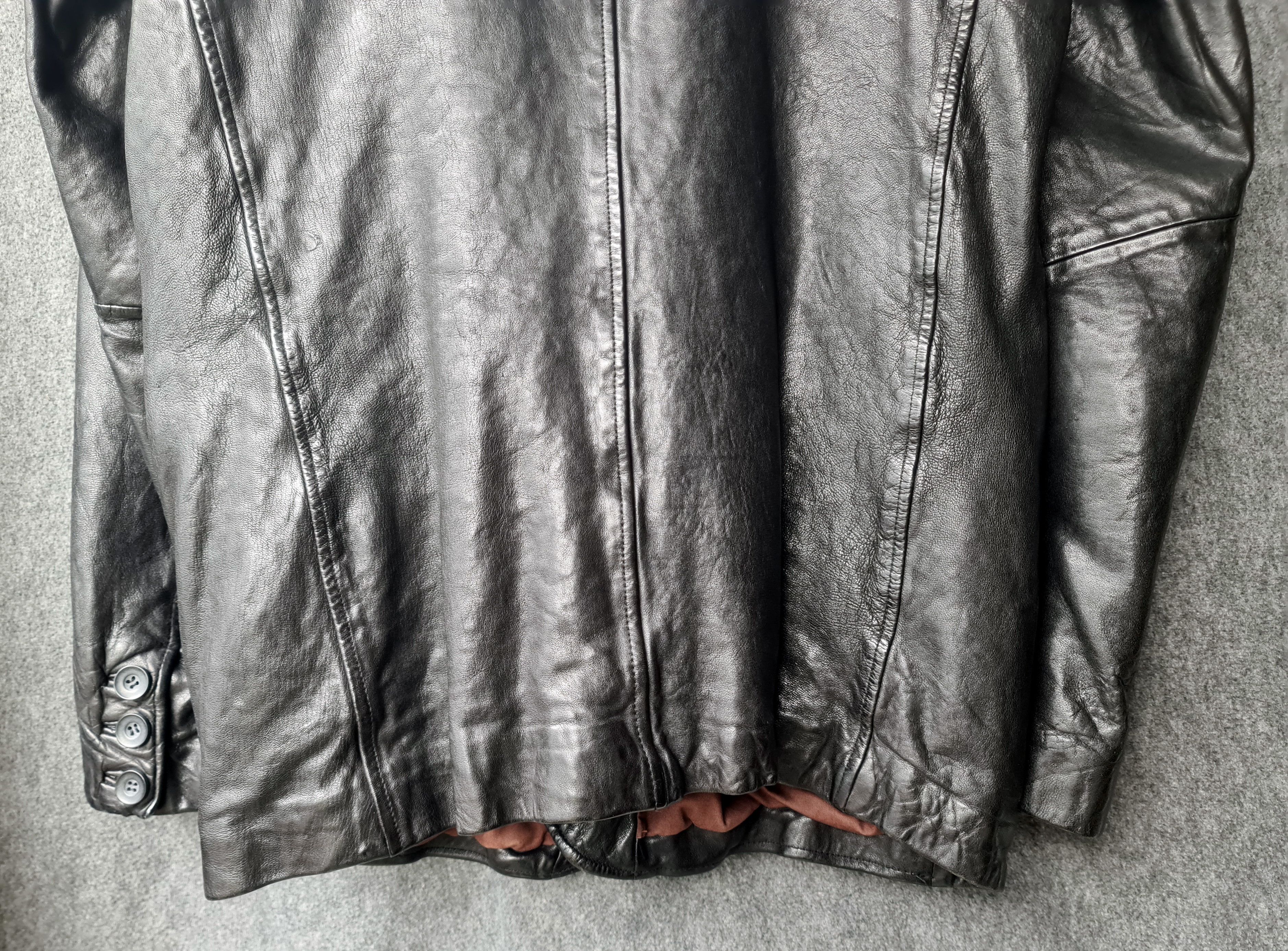 Italian Designers D&G Leather Jacket or Leather Blazer Size US L / EU 52-54 / 3 - 20 Thumbnail
