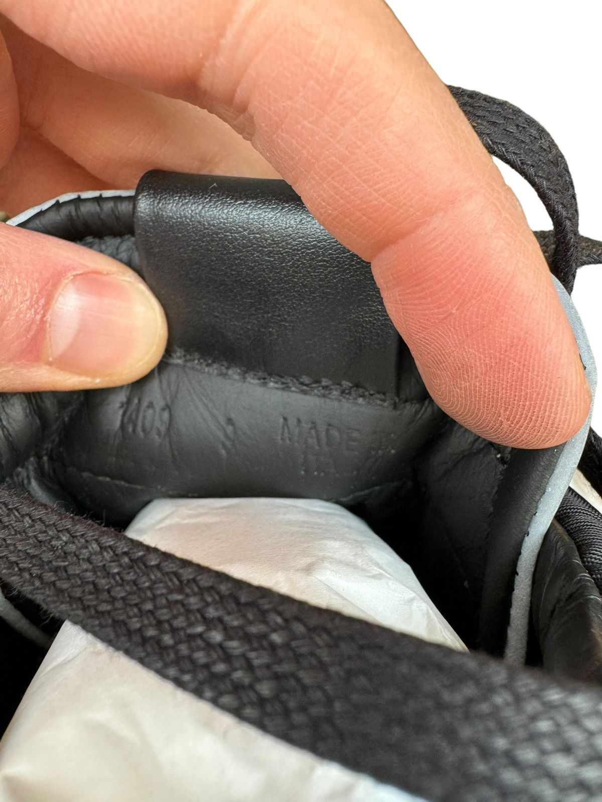 Rhude V1 Black Hi Translucent Sole Size US 9 / EU 42 - 7 Thumbnail