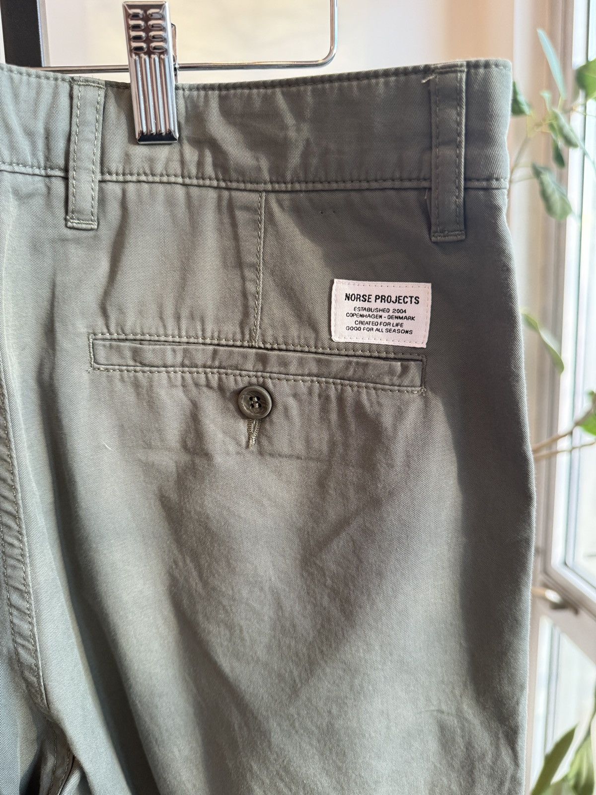 Norse Projects Norse Projects Aros Regular Light Shorts Size US 33 - 3 Thumbnail