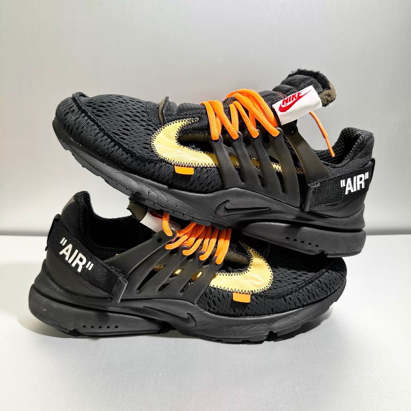 Nike ow x presto black 47.5 worn once mint Size US 14 / EU 47 - 3 Thumbnail