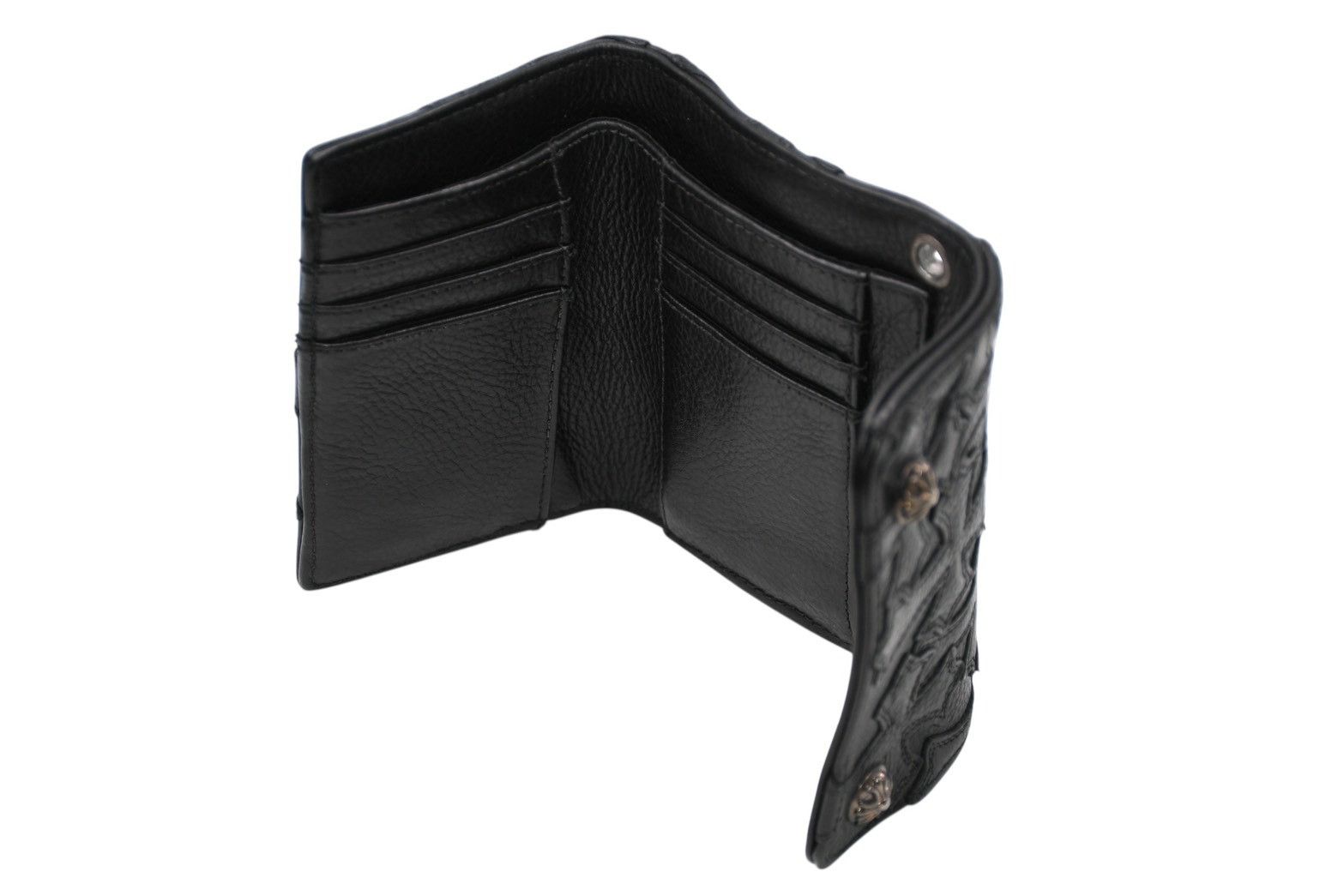 Chrome Hearts Chrome Hearts Cemetery Cross Wave Wallet Size ONE SIZE - 12 Thumbnail