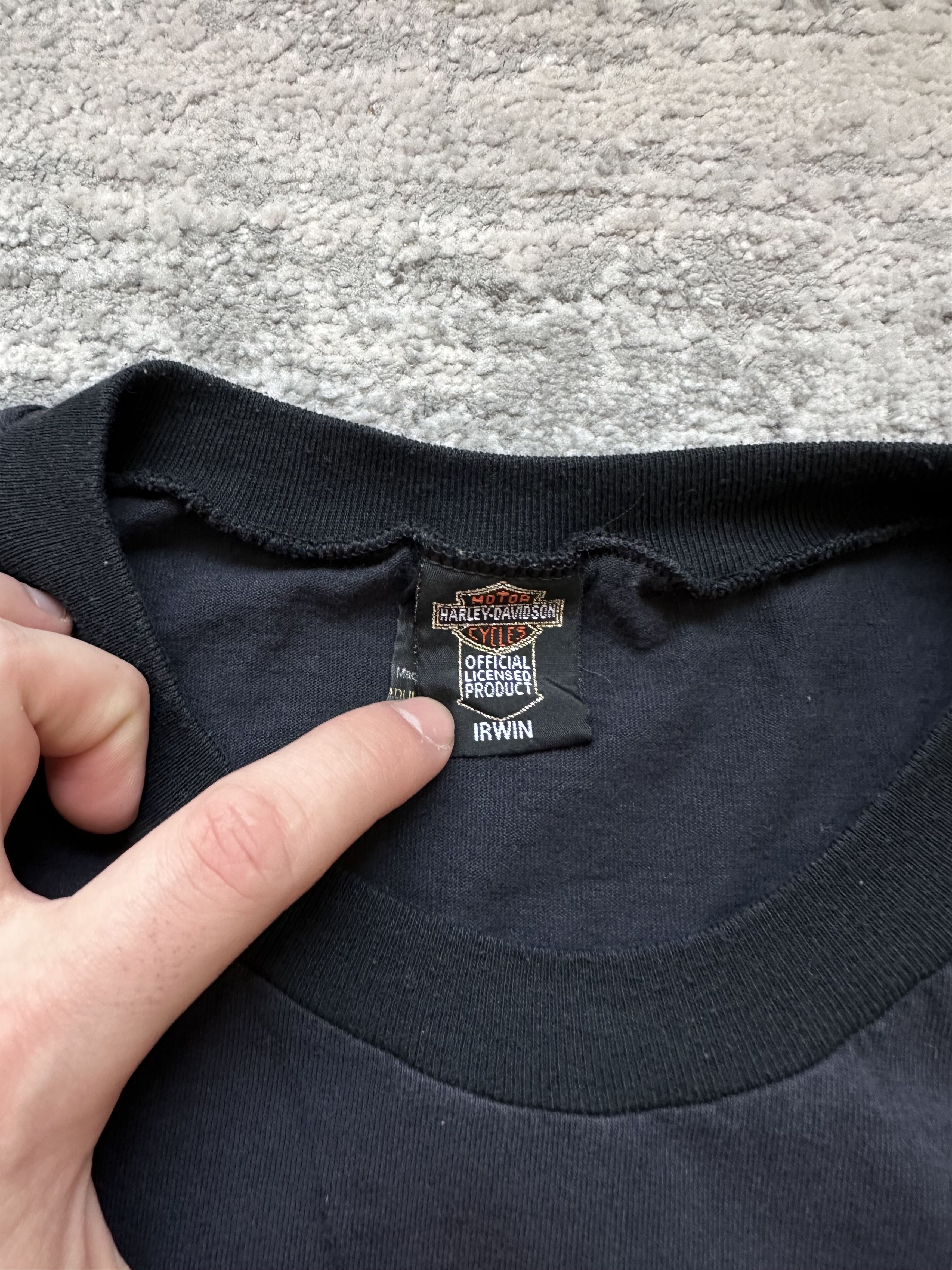 Harley Davidson Harley Davidson vintage t shirt Size US XL / EU 56 / 4 - 4 Thumbnail