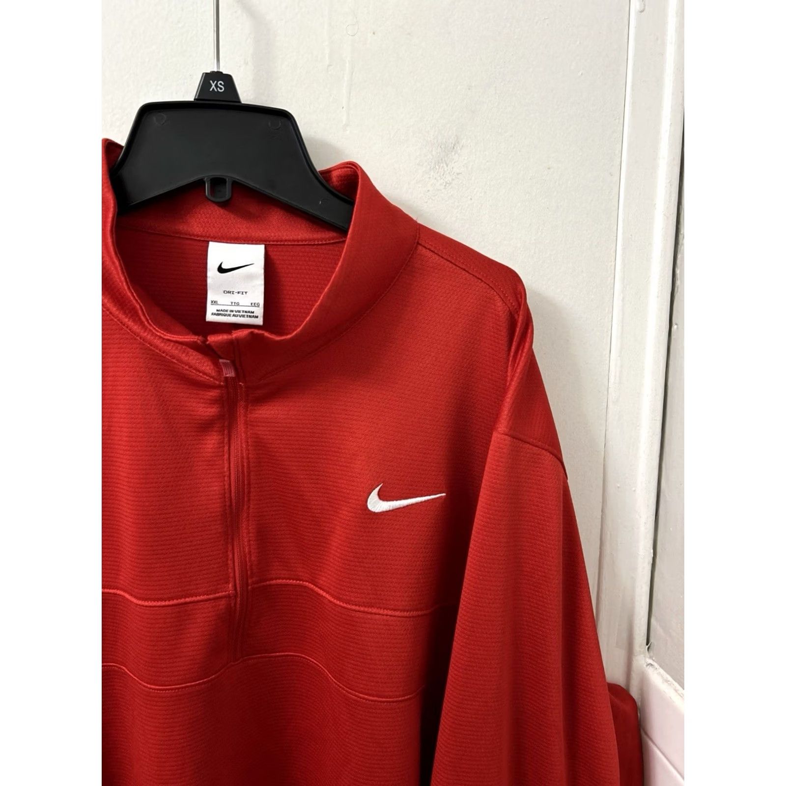 Nike Nike Dri-FIT 1/4 Zip Mens XXL Red Pullover Training Sweatshirt L/S CK6076-657 Size US XXL / EU 58 / 5 - 4 Thumbnail