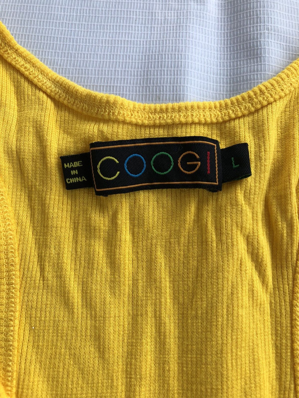 Coogi Coogi logo glitter Tanktop Size US L / EU 52-54 / 3 - 4 Thumbnail