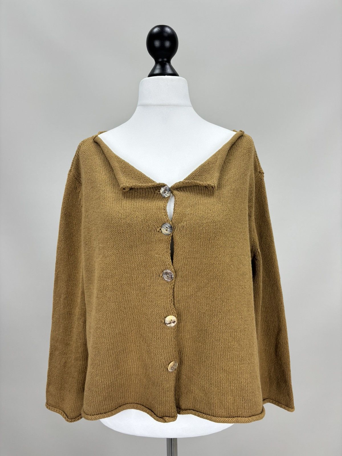 Sarah Pacini Womens cardigan Sarah Pacini One Size Color Brown Size ONE SIZE - 2 Thumbnail