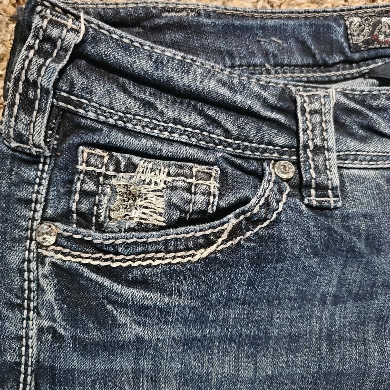 Silver Jeans Co. Silver SUKI FLAP 17" 30x33(32x32) Jeans Size 30" / US 8 / IT 44 - 2 Thumbnail